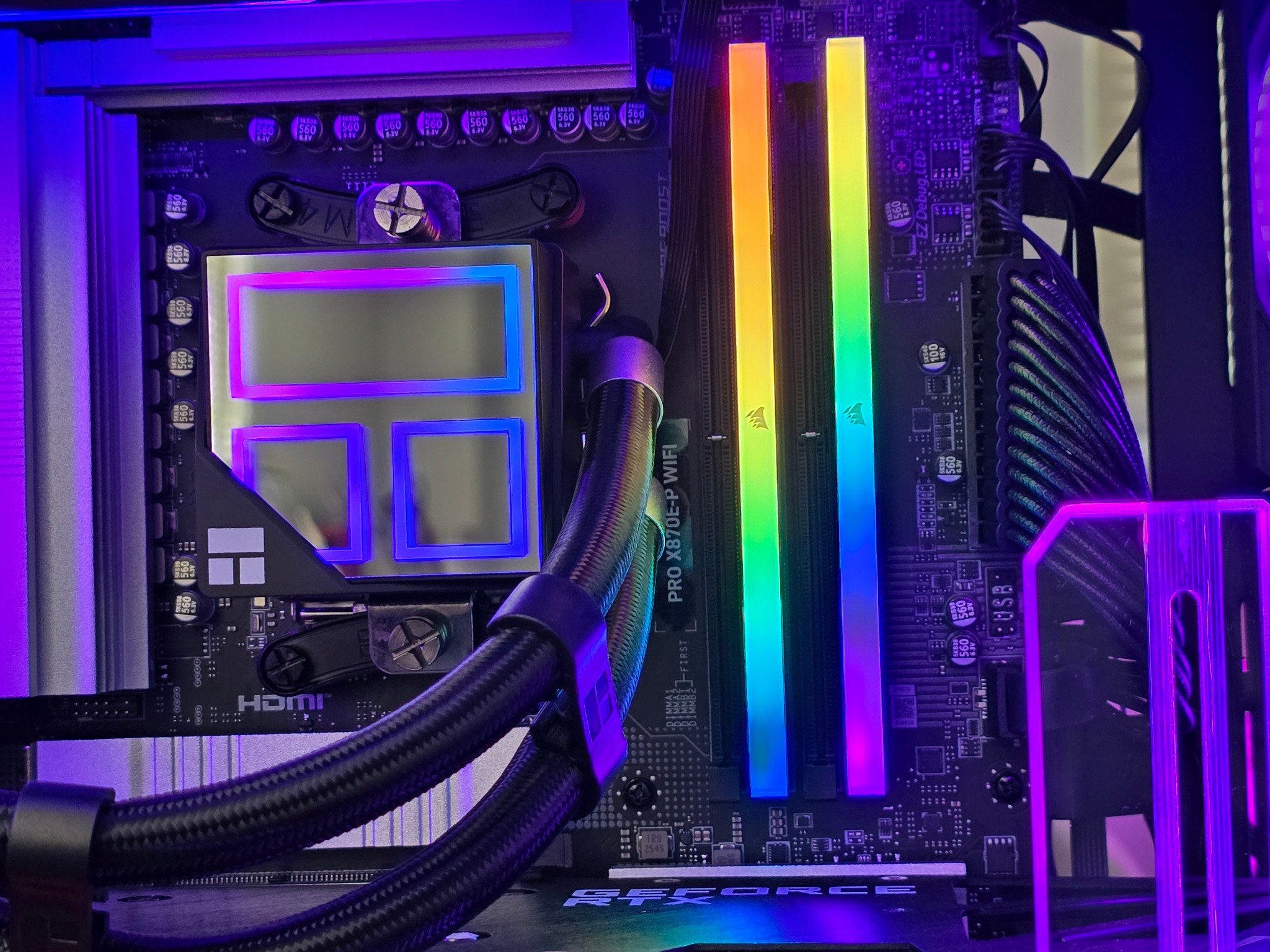 💥Versatile Black PC💥RTX 3070 TI | Ryzen 7 7700X | 32GB DDR5 | 1TB NVME M.2 | Windows 11 Pro