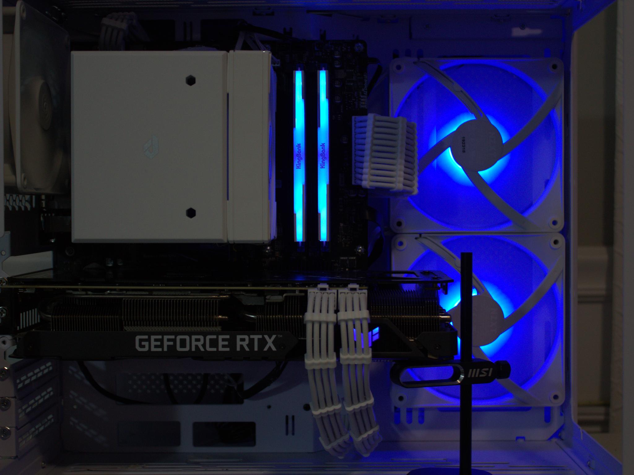 O11 Mini Snow Build | R7 7700x + Asus Tuf 3080 10GB