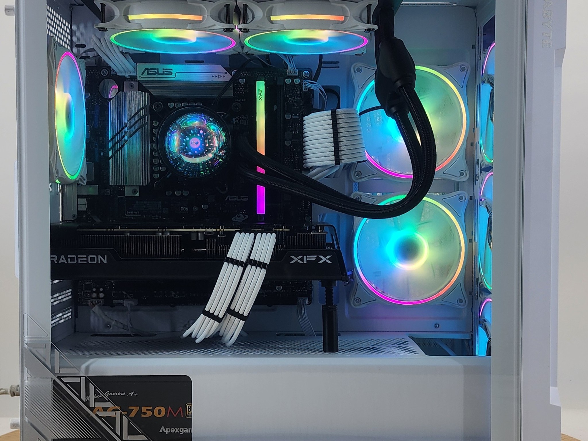 Gaming PC Intel Ultra 5 225F 16GB RAM 1TB SSD RX 7600 XT 16GB Win11 Computer