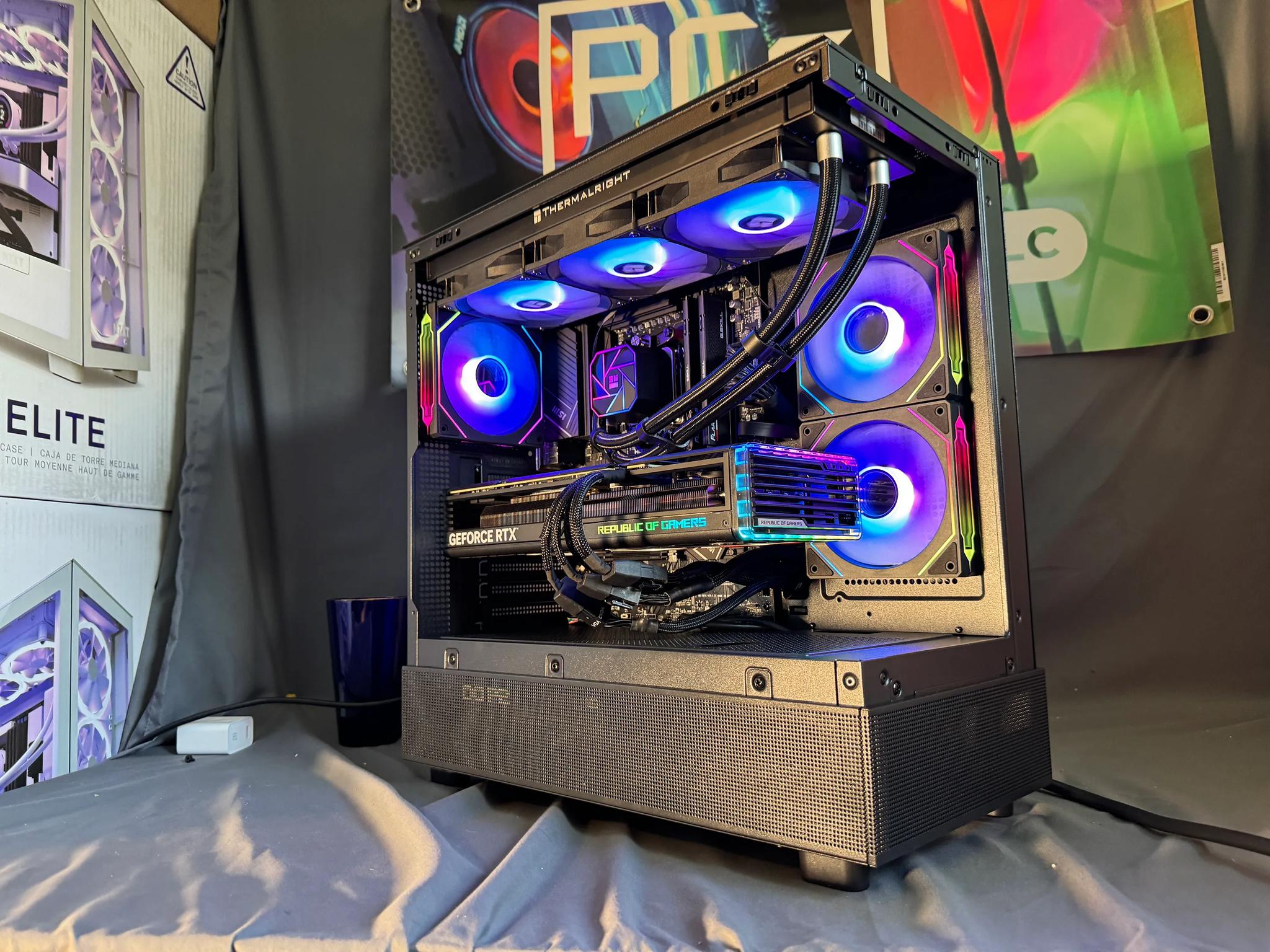 RTX 4070TI Strix Ryzen 7700X Gaming PC