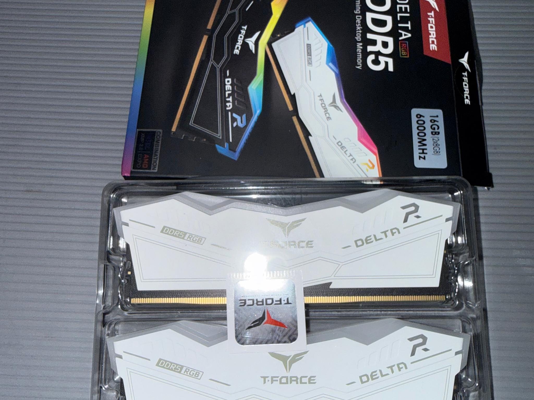 Brand New 16gb TeamGroup Delta RGB DDR5 RAM