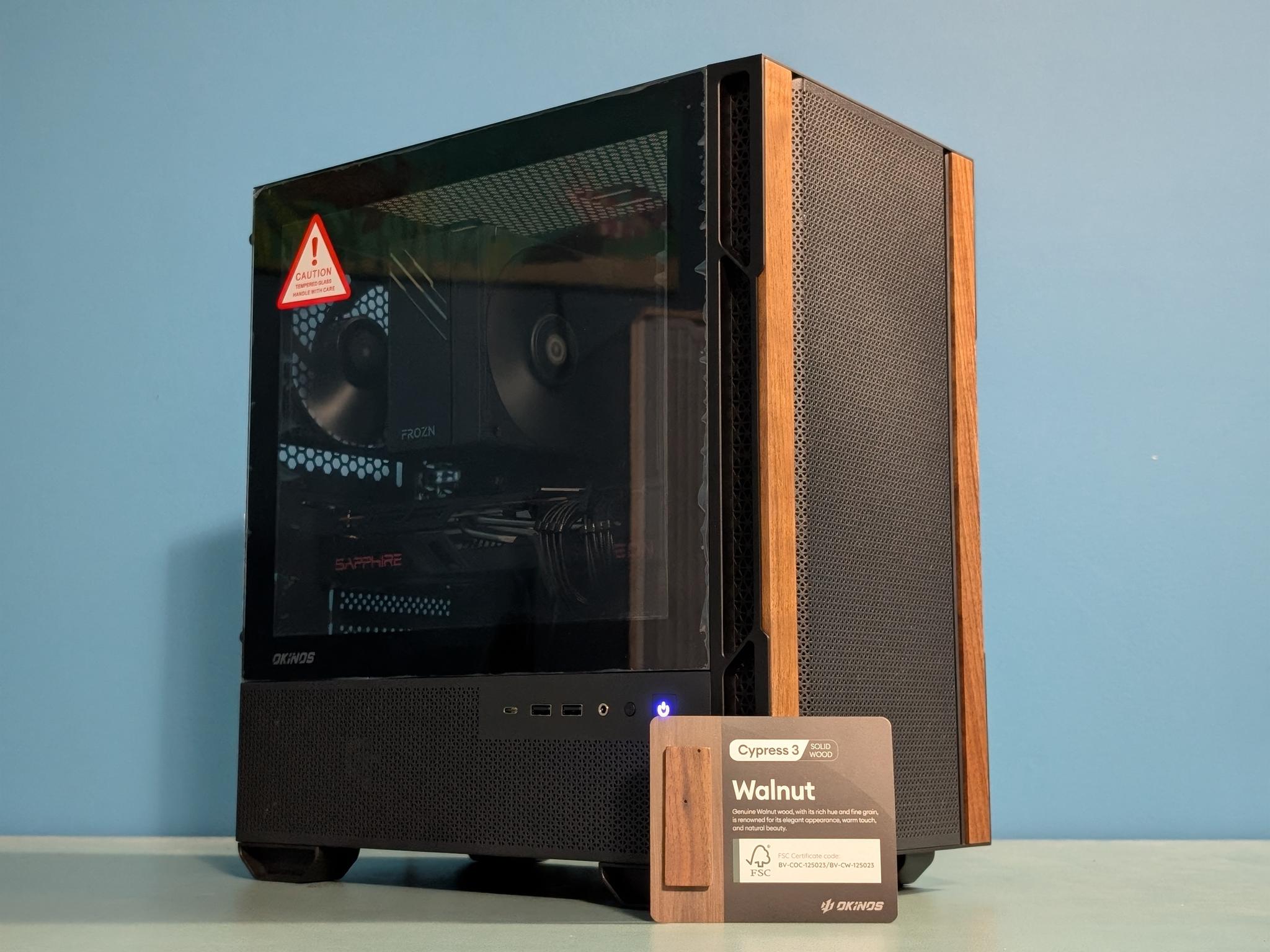 Classy Gaming PC | Ryzen 5 5600, RX 6700 XT, 32GB RAM, 1TB NVMe | SteamOS Compatible
