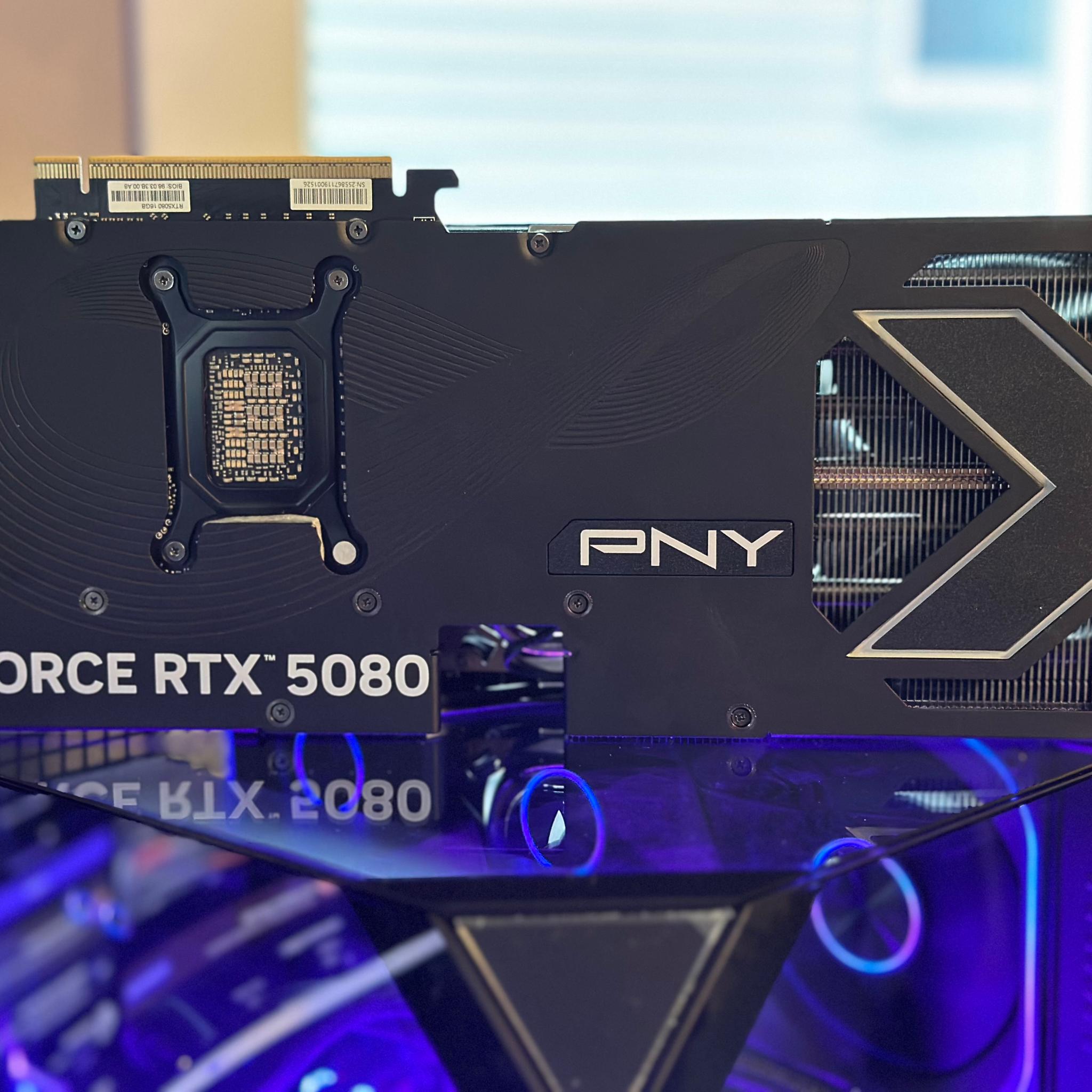 PNY GeForce RTX 5080 ARGB EPIC-X RGB Overclocked Triple Fan