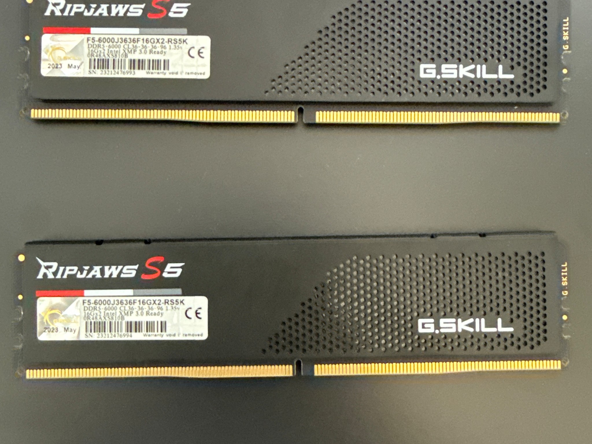 G.Skill S5 32GB 6000MHZ RAM