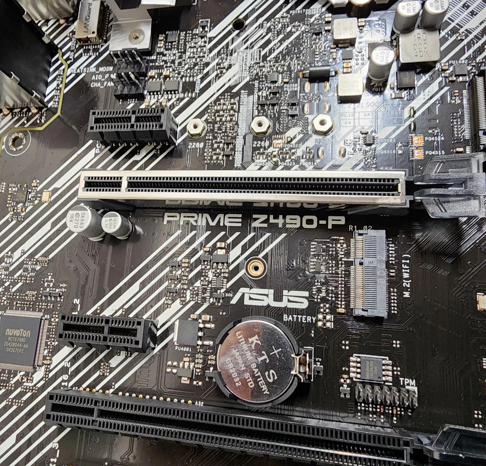 UPDATED BIOS ASUS Prime Z490-P DDR4 LGA1200 ATX Motherboard
