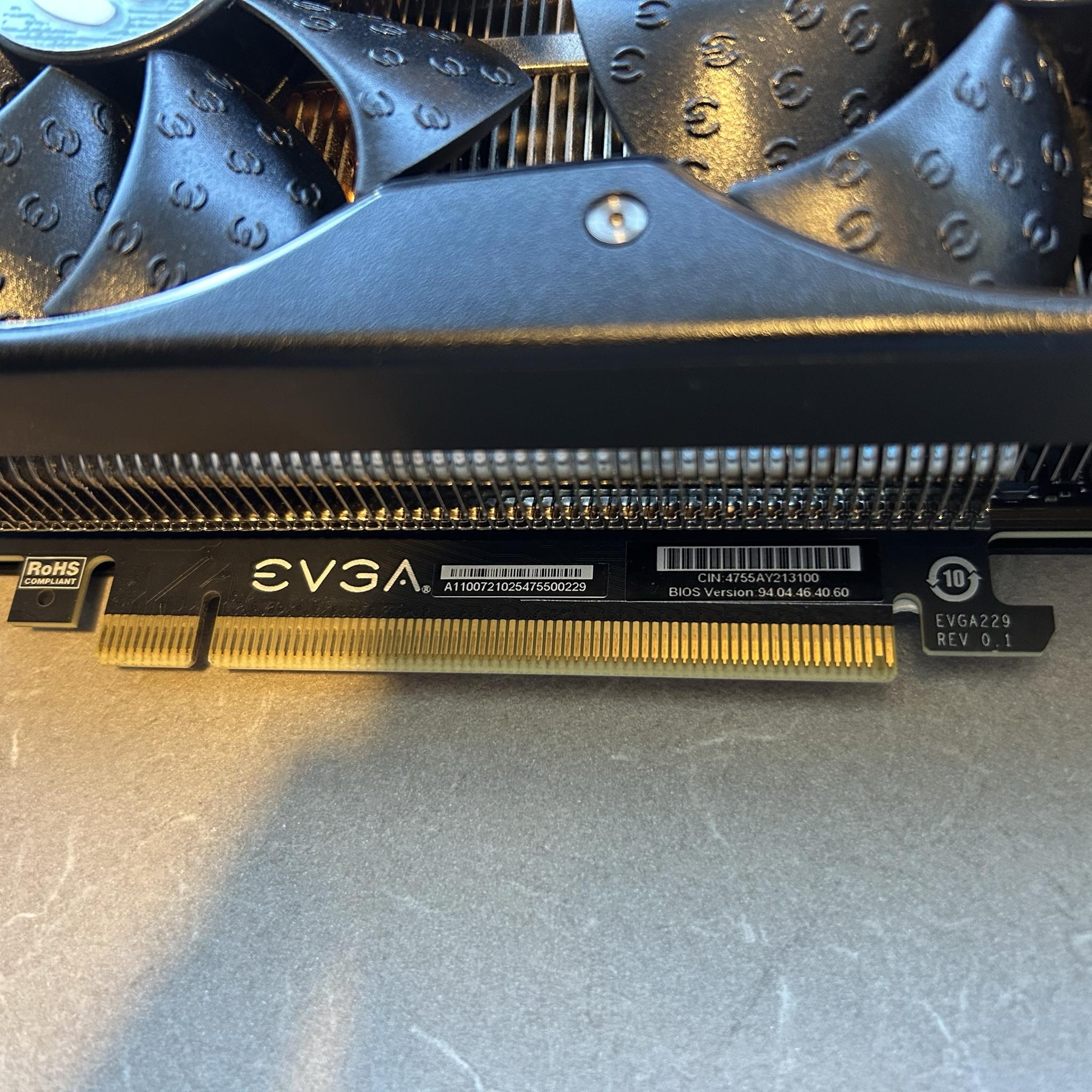 Used - EVGA GeForce RTX 3070 XC3 Ultra Gaming, 08G-P5-3755-KL, 8GB GDDR6