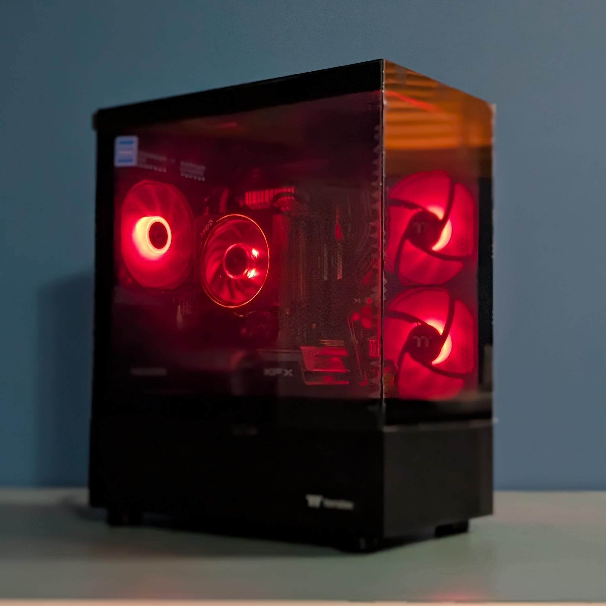 High-FPS 1080p Gaming PC | RX 6600 | Ryzen 5 5500 | 16GB DDR4 | Clean RGB Build