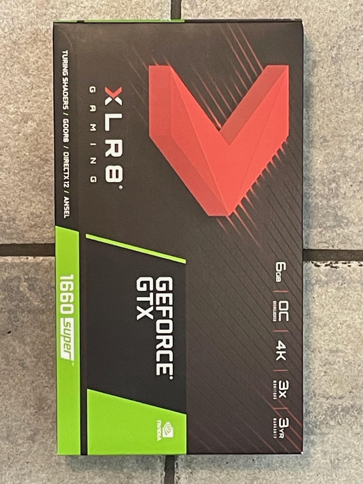 PNY GeForce GTX 1660 Super 6GB XLR8 Gaming. Used