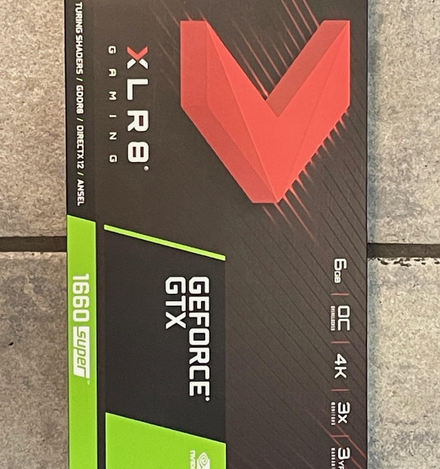 PNY GeForce GTX 1660 Super 6GB XLR8 Gaming. Used