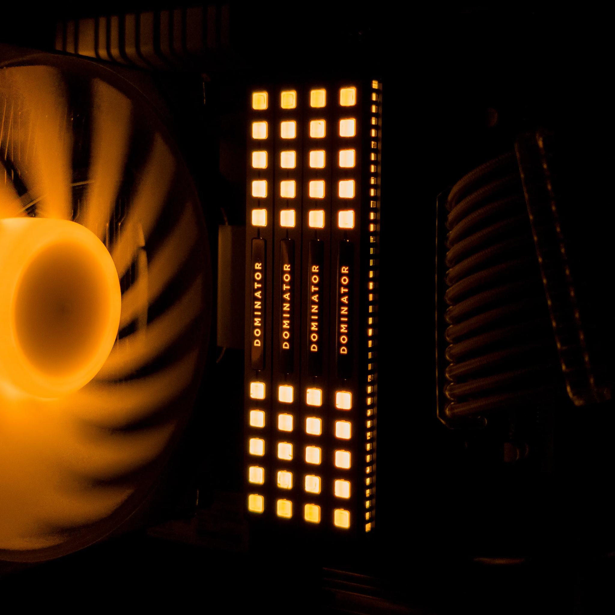 🩶🧡 RTX 3060Ti / Ryzen 5 5600 / 32GB Gaming PC 🧡🩶