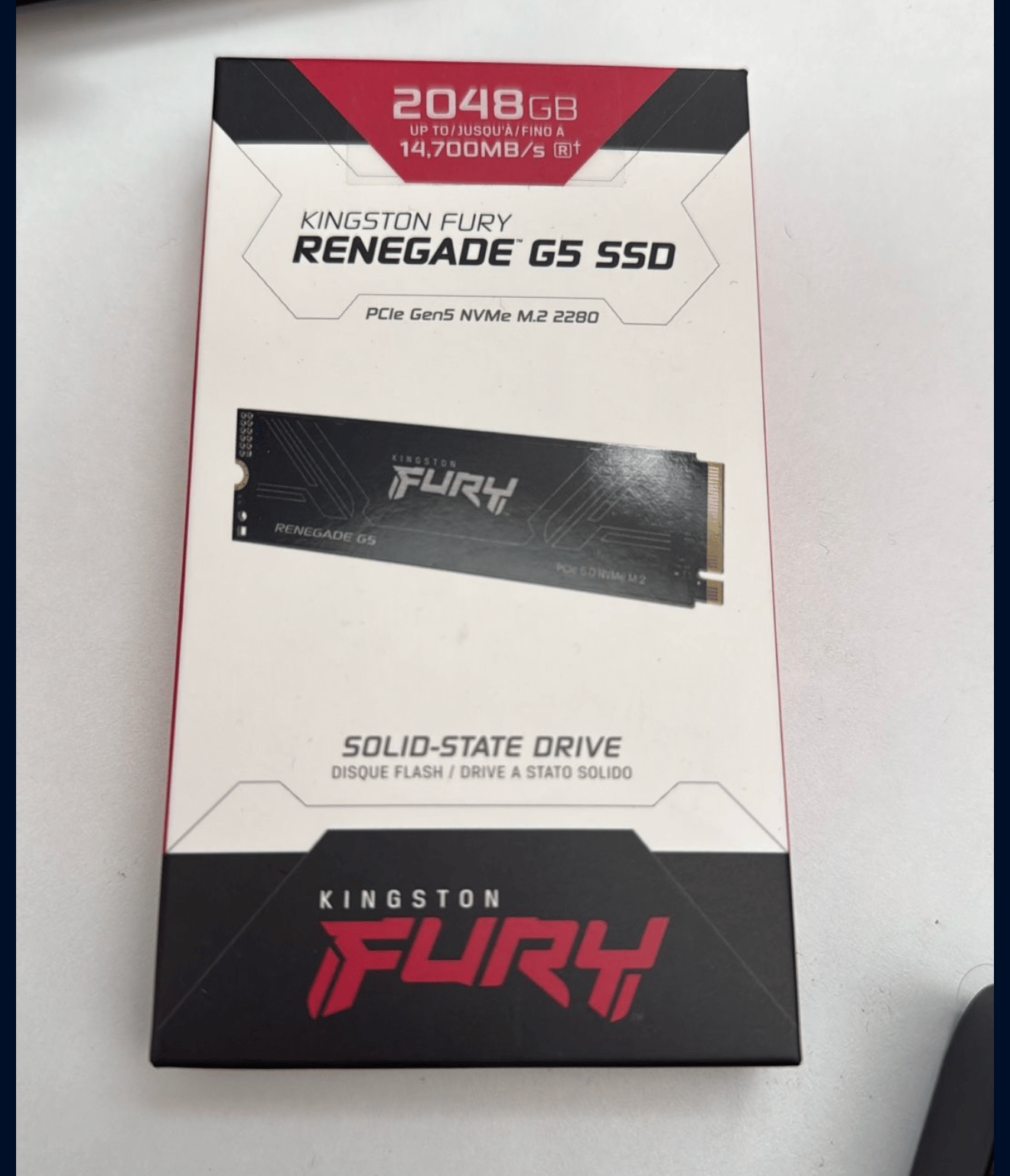 Kingston Fury Renegade Gen 5 NVME 2TB
