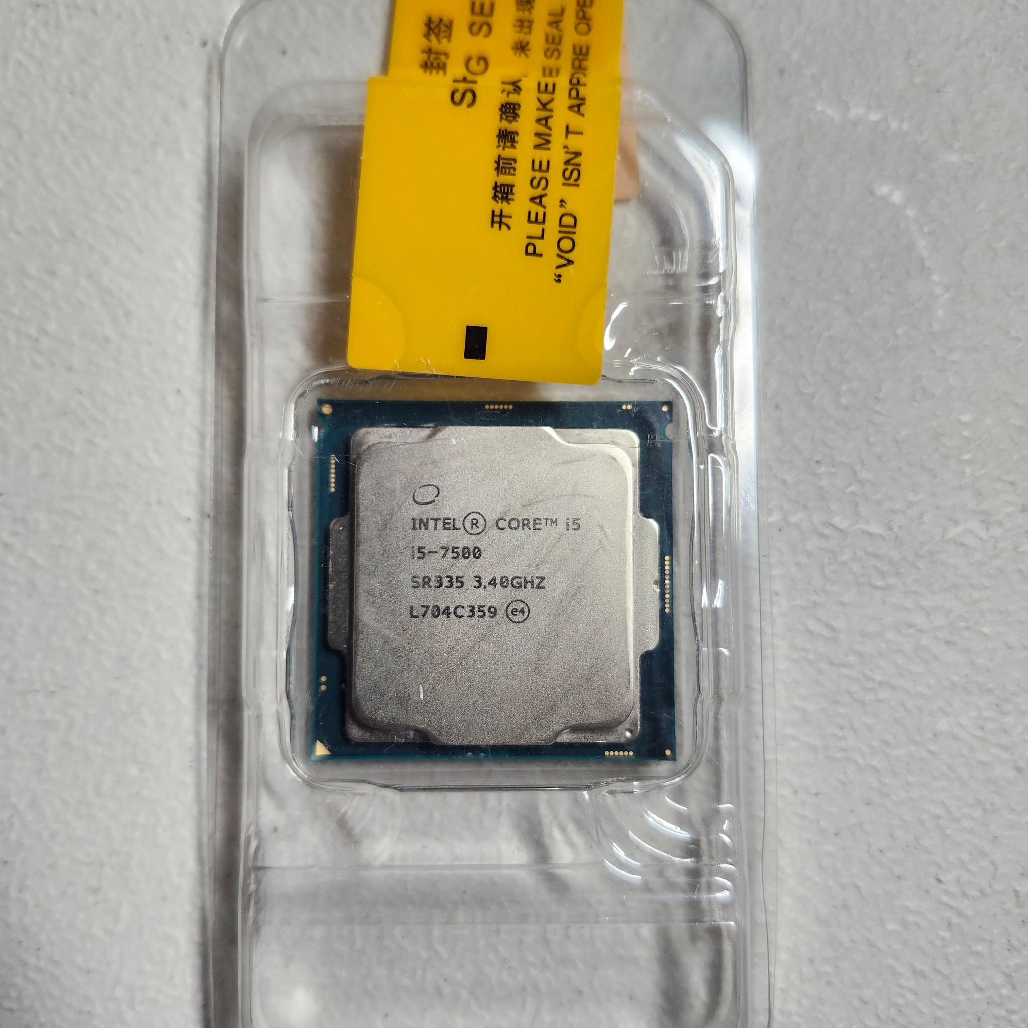Intel Core i5-7500