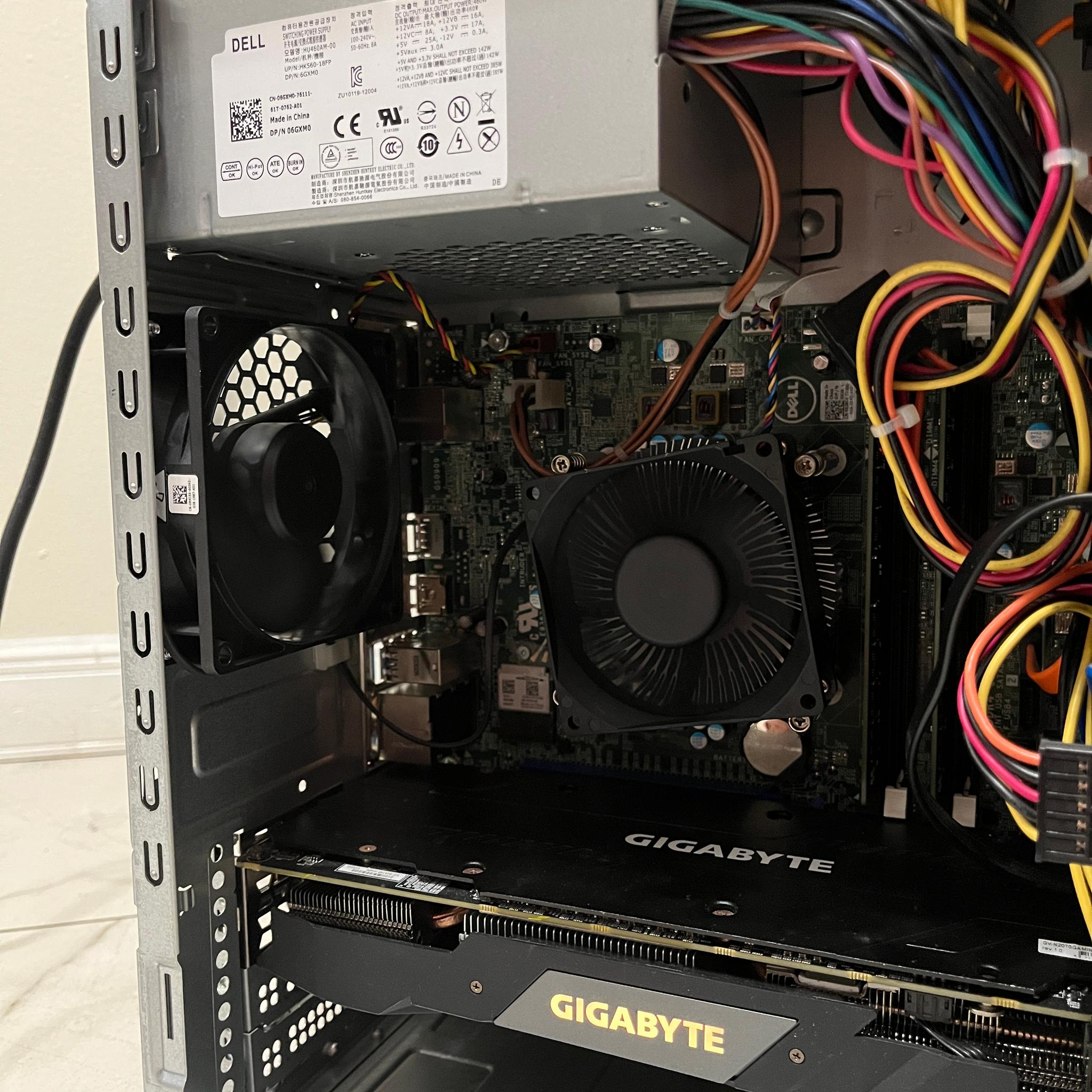 NVIDIA RTX 2070, Intel i7-6700, 16GB RAM, 750 GB Storage - Dell Gaming PC w/Wi-Fi, BT