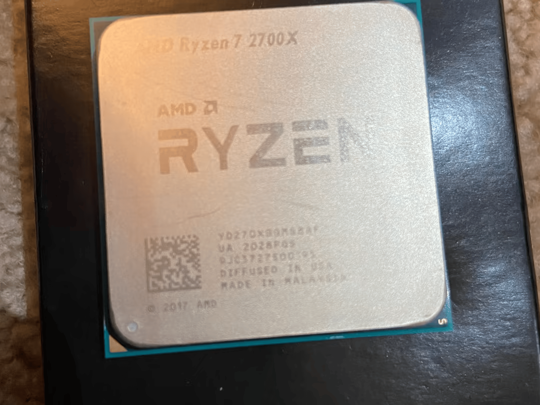 Ryzen 7 2700x AMD CPU - 8-core 16-thread