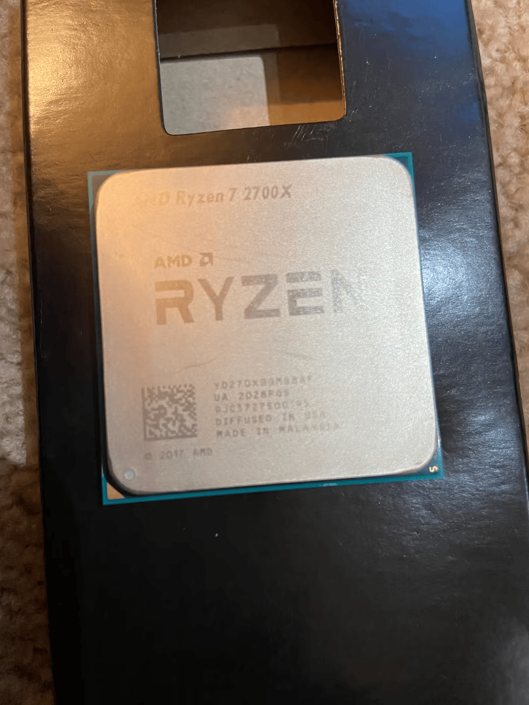 Ryzen 7 2700x AMD CPU - 8-core 16-thread