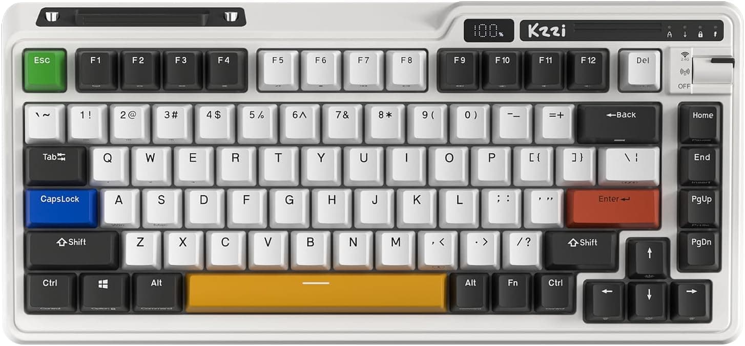 KZZI K75 PRO RGB 75% WirelessMechanical Keyboard