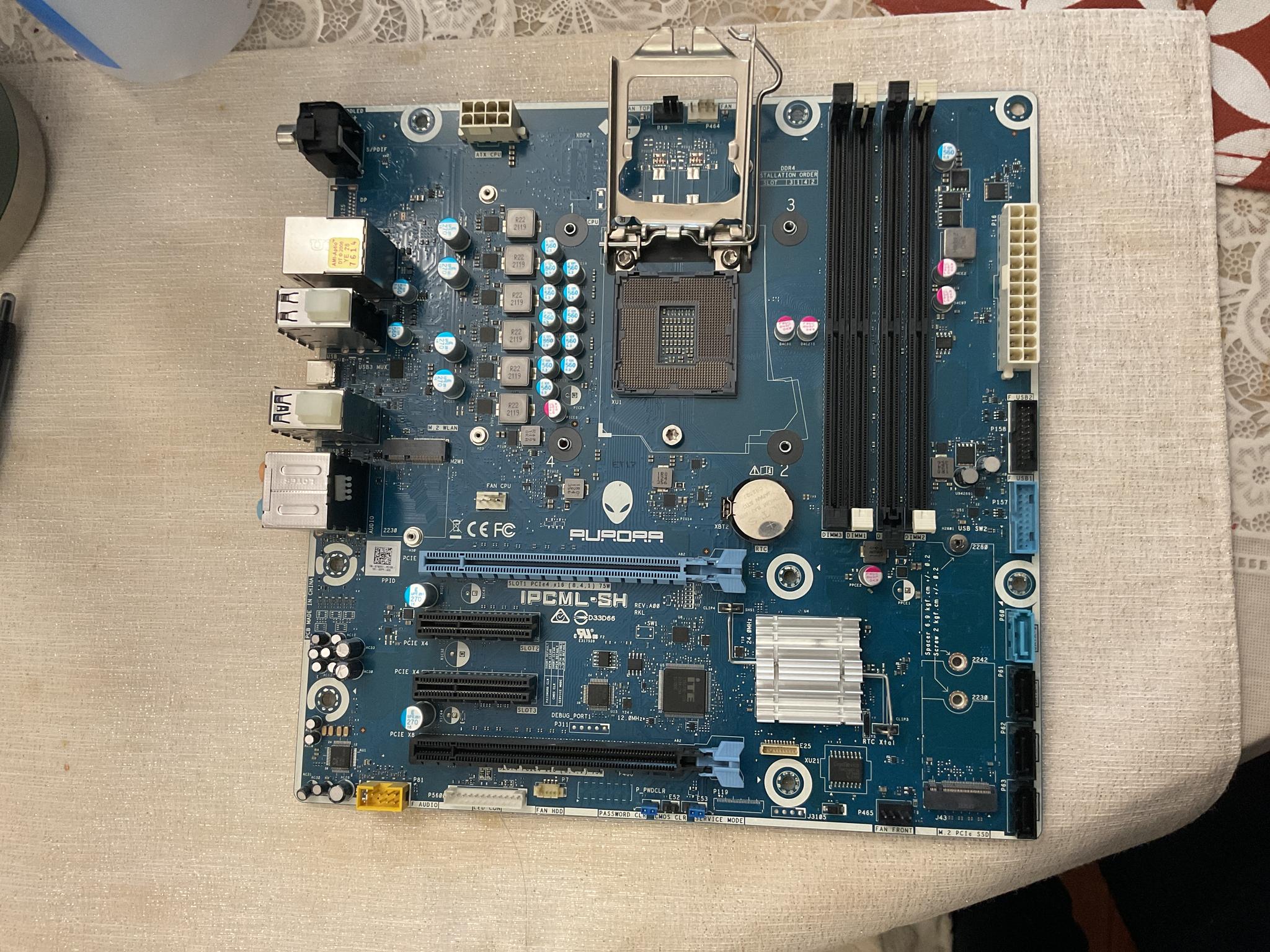 IPCML-SH Alienware DELL Motherboard-Bent Pins (Intel MOBO)