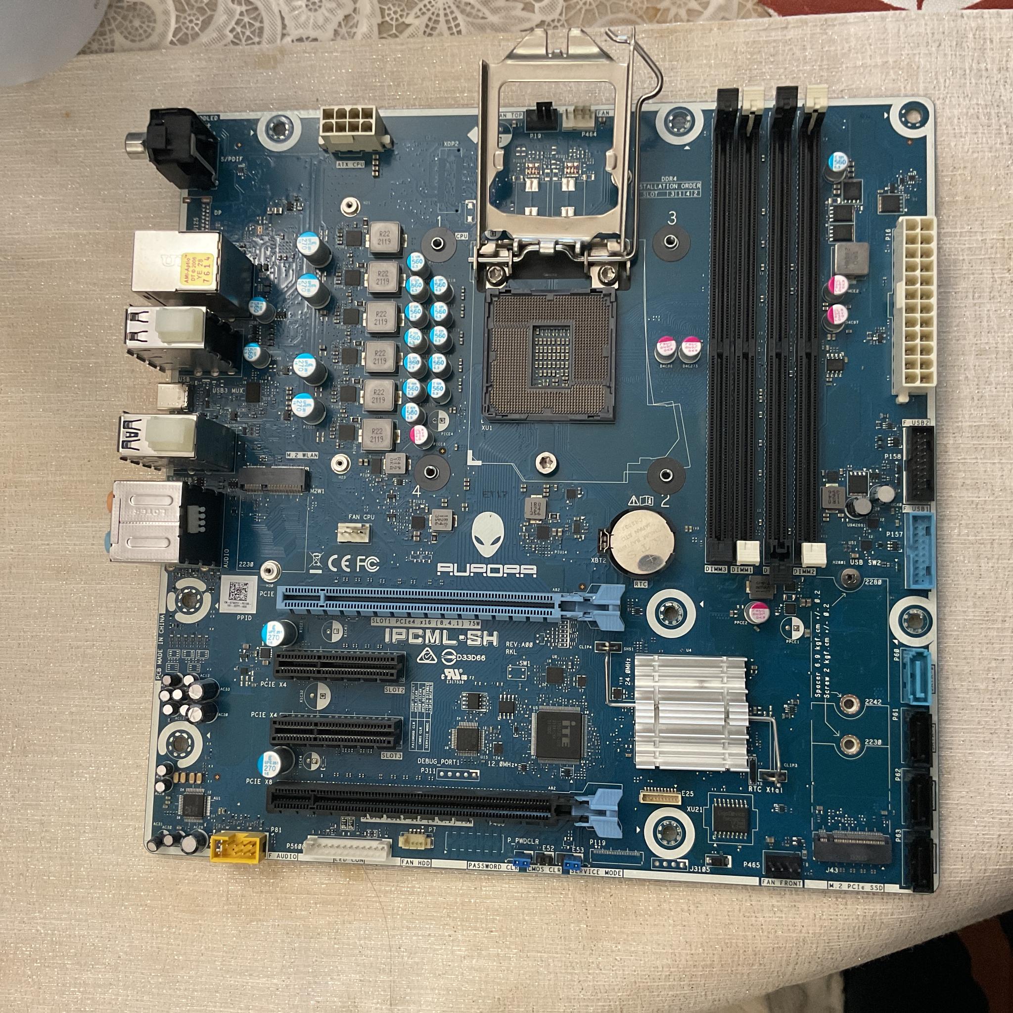IPCML-SH Alienware DELL Motherboard-Bent Pins (Intel MOBO)