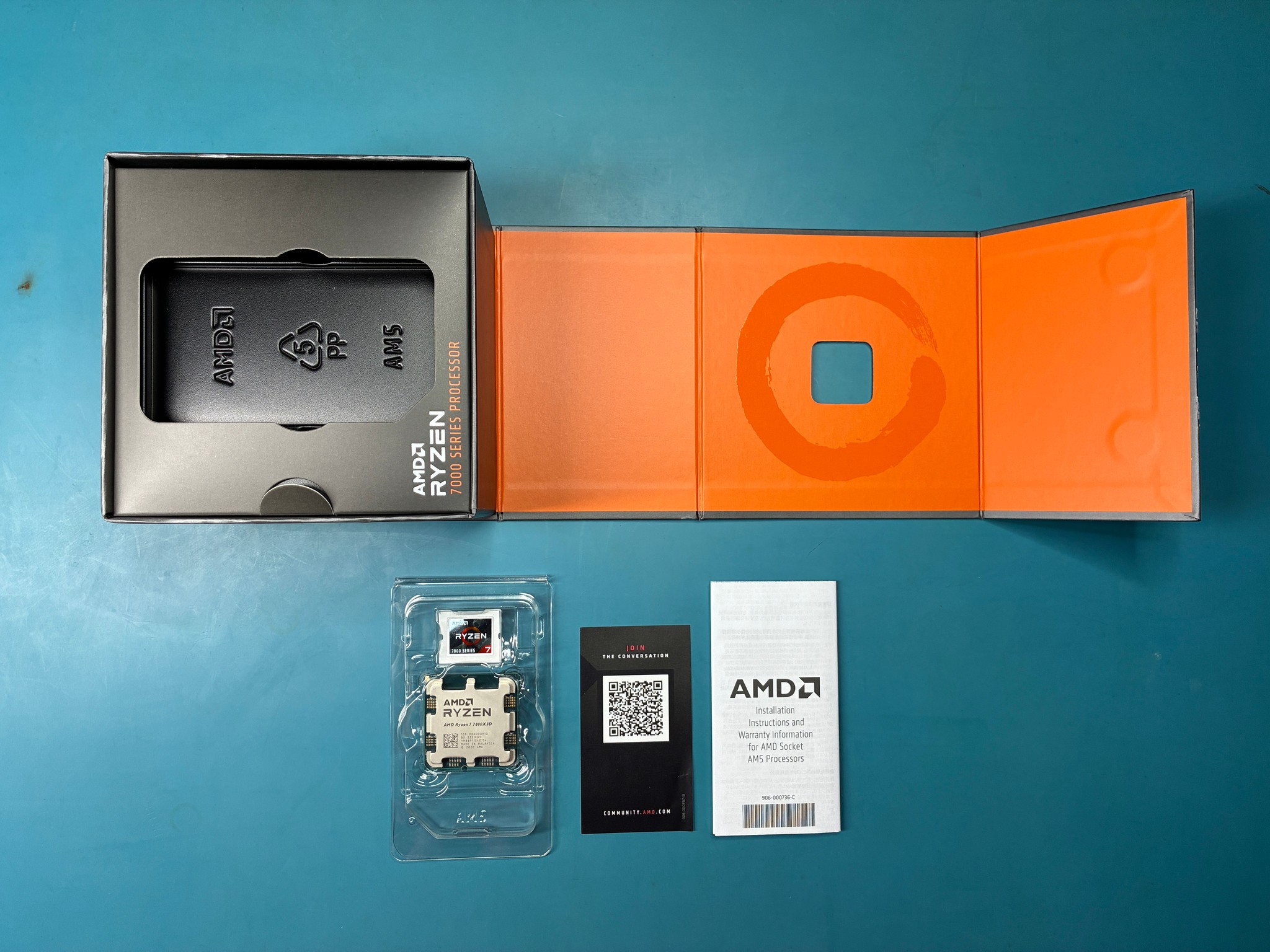AMD Ryzen 7 7800X3D Desktop Processor (CPU)
