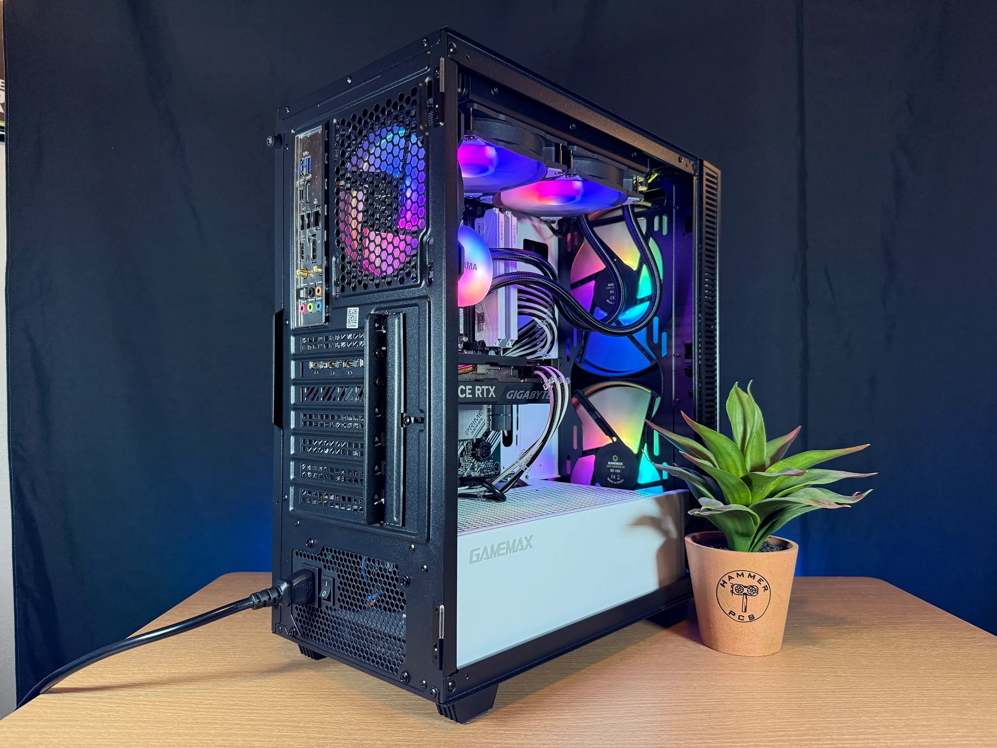 🌈Custom Built RTX 4060 Gaming PC🌈| Ryzen 7, Water Cooled, Windows 11 | Fortnite, CoD, GTA V, More!