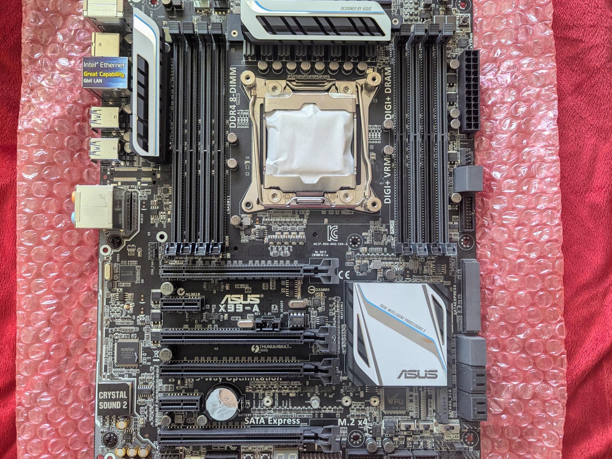 Used ASUS X99-A ATX DDR4 3000 LGA Motherboard