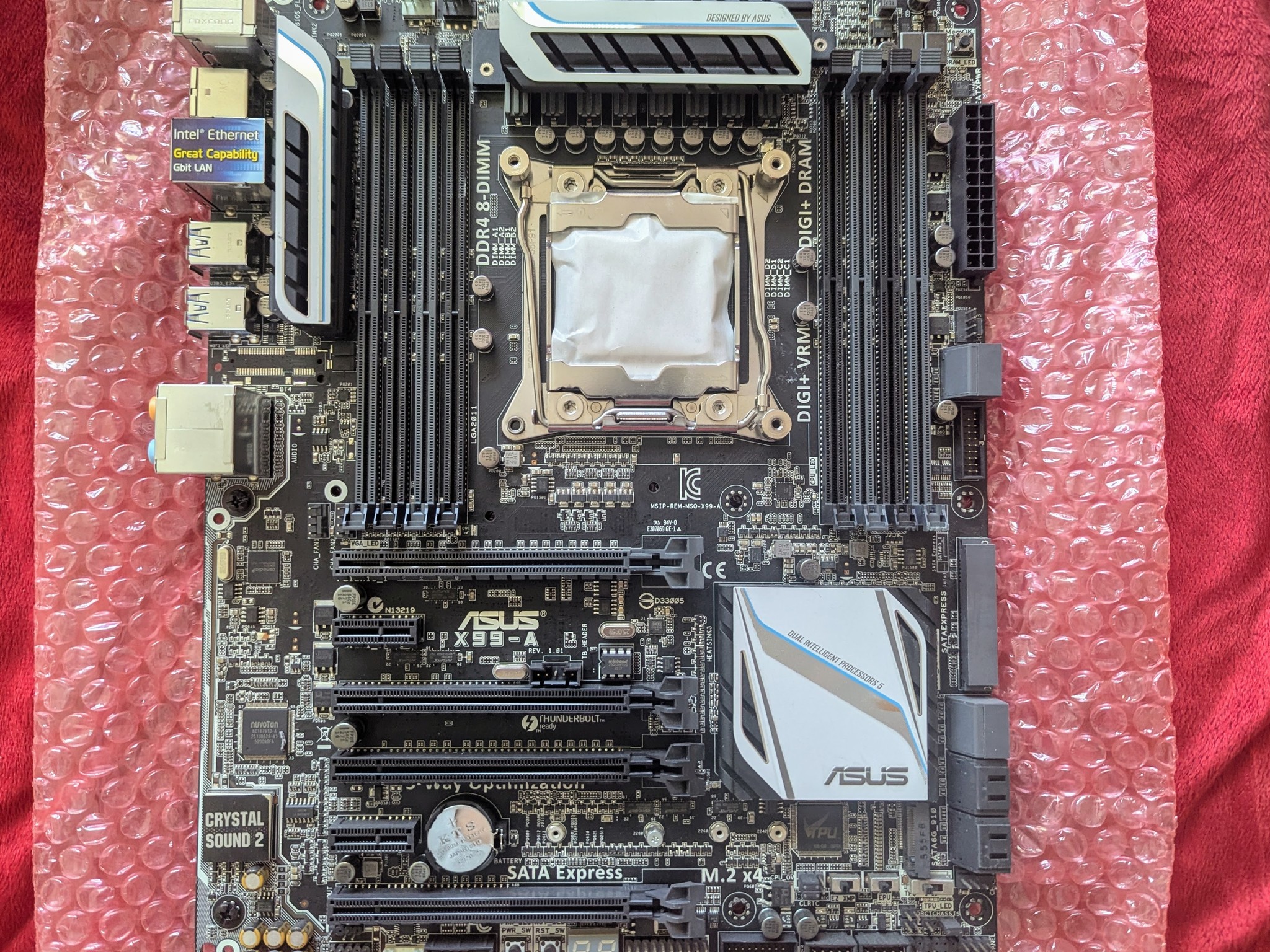Used ASUS X99-A ATX DDR4 3000 LGA Motherboard