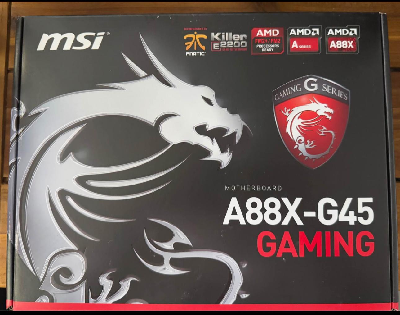 ON SALE!!! MSi Motherboard A88X-G45 Gaming