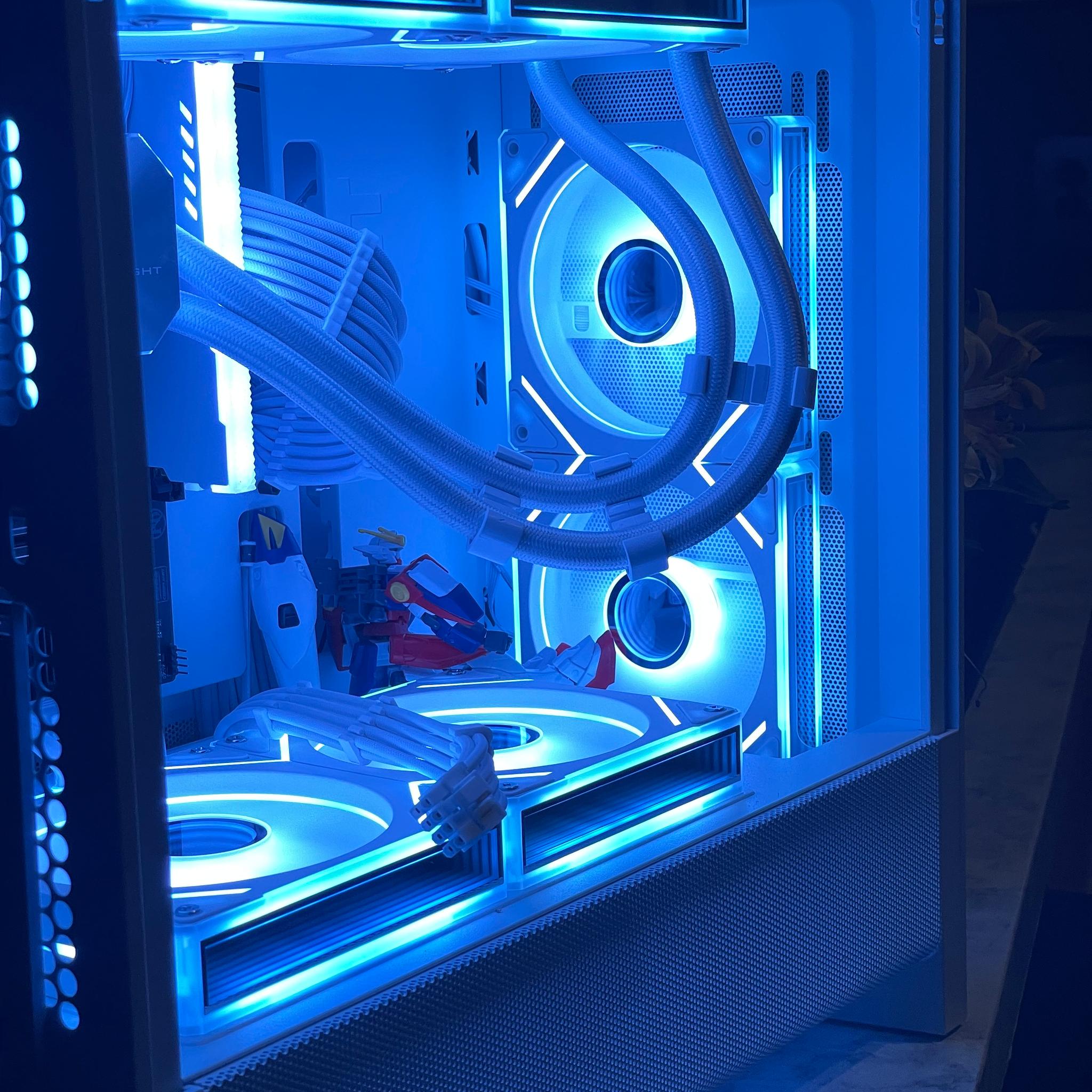 Custom All-White AM5 Gaming PC | Ryzen 5 7600X, 32GB DDR5, 1TB SSD (NO GPU!)