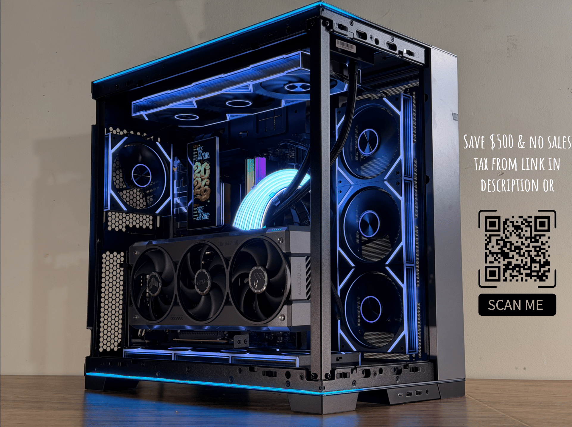 👑 APEX MIRRORSTORM SHOWCASE— 9950X3D | RTX 5080 | 32GB 8000mhz| 2tb 990 pro| 1000w PSU |
