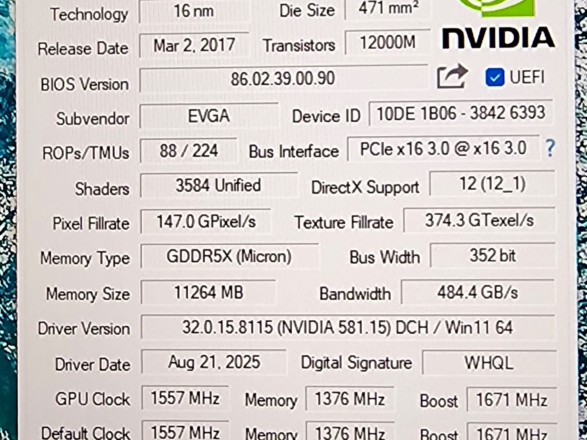 Gaming PC i5 12400 GeForce 1080 ti EVGA Gaming SC 32GB Ram New Build