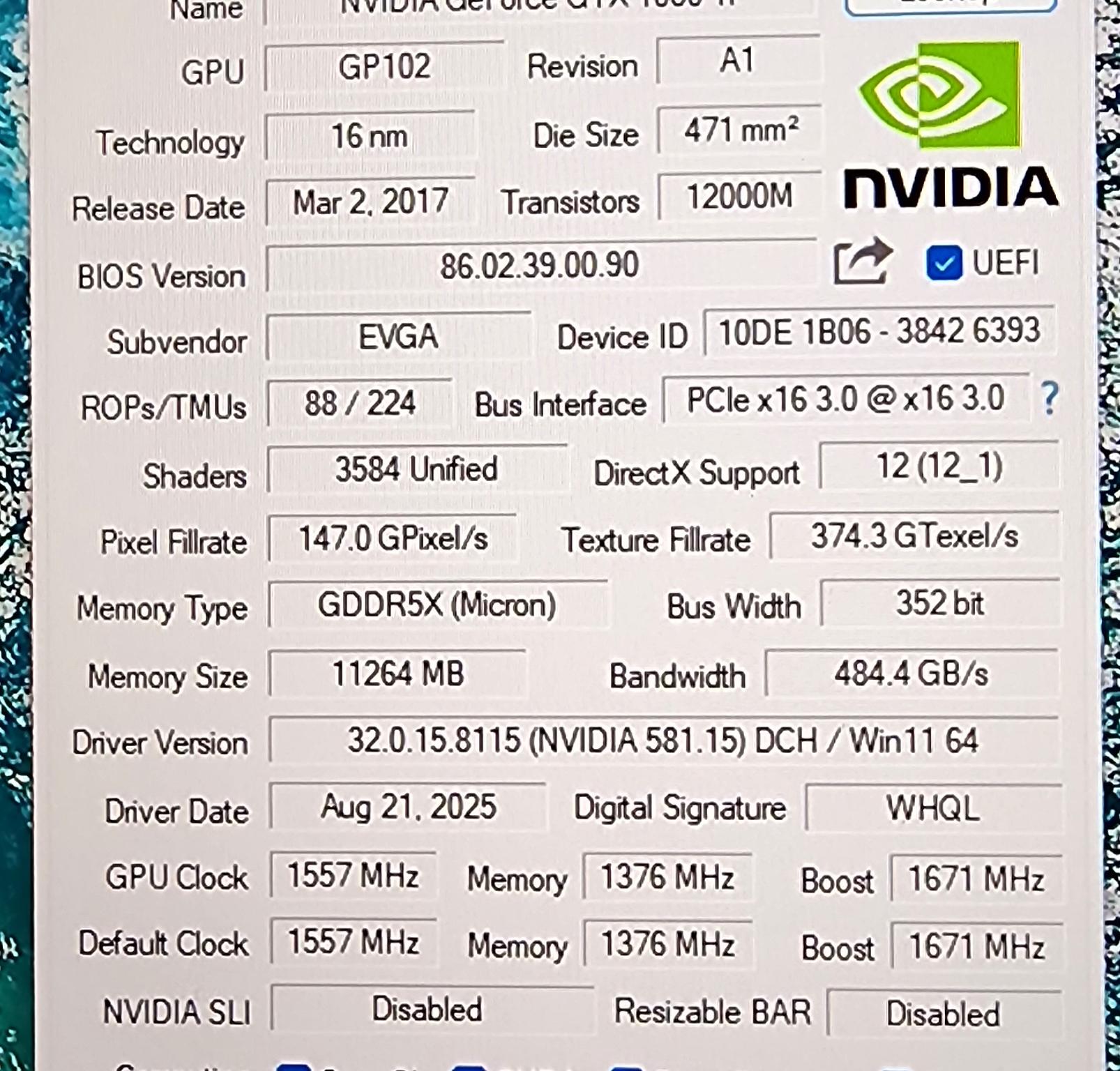Gaming PC i5 12400 GeForce 1080 ti EVGA Gaming SC 32GB Ram New Build