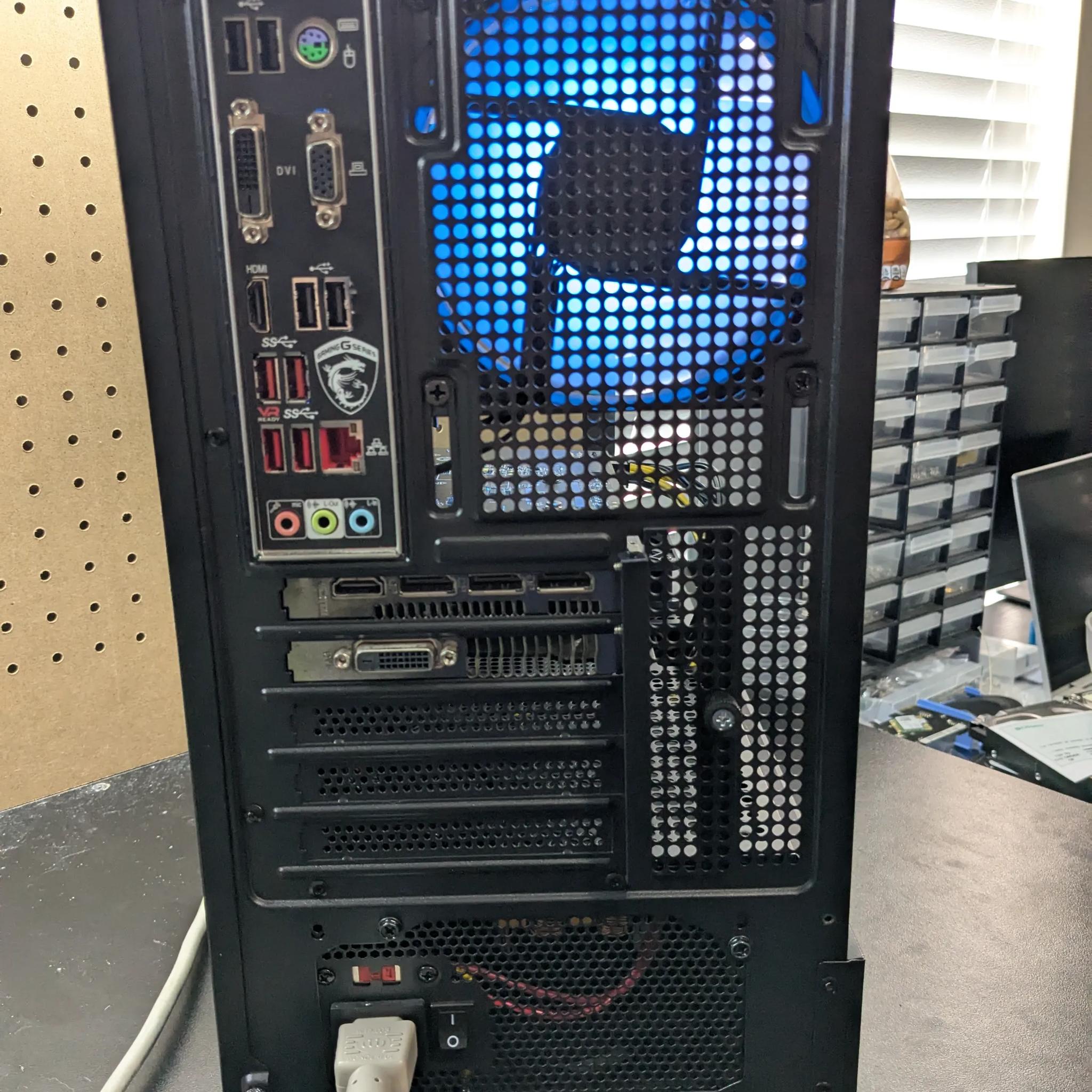 120 FPS Fortnite | 180 Day Warranty | AM4 Upgrade Path | Ryzen 1400, 16GB RAM, RX 570 4GB, 512GB SSD