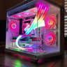 Blizzard! ❄️ | RX 9070 XT Gaming PC | Intel i5-14600K | 32GB DDR5 | 1TB Gen4 NVMe | 2" LCD Display!