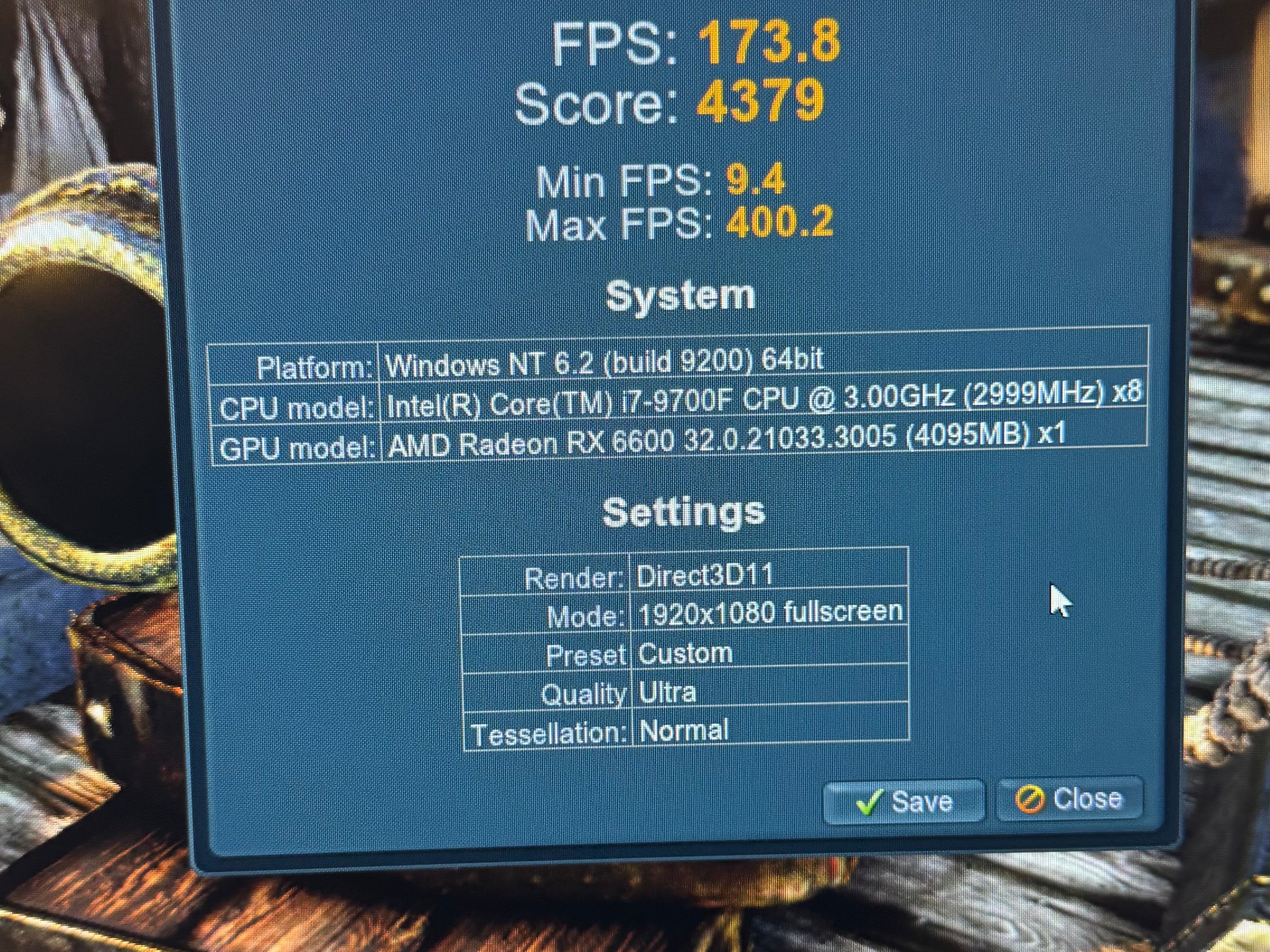 i7-9700F, RX 6600, 2TB Hynix Gold SSD, 16GB G.Skill RAM, Windows 11, Wifi Custom Gaming PC