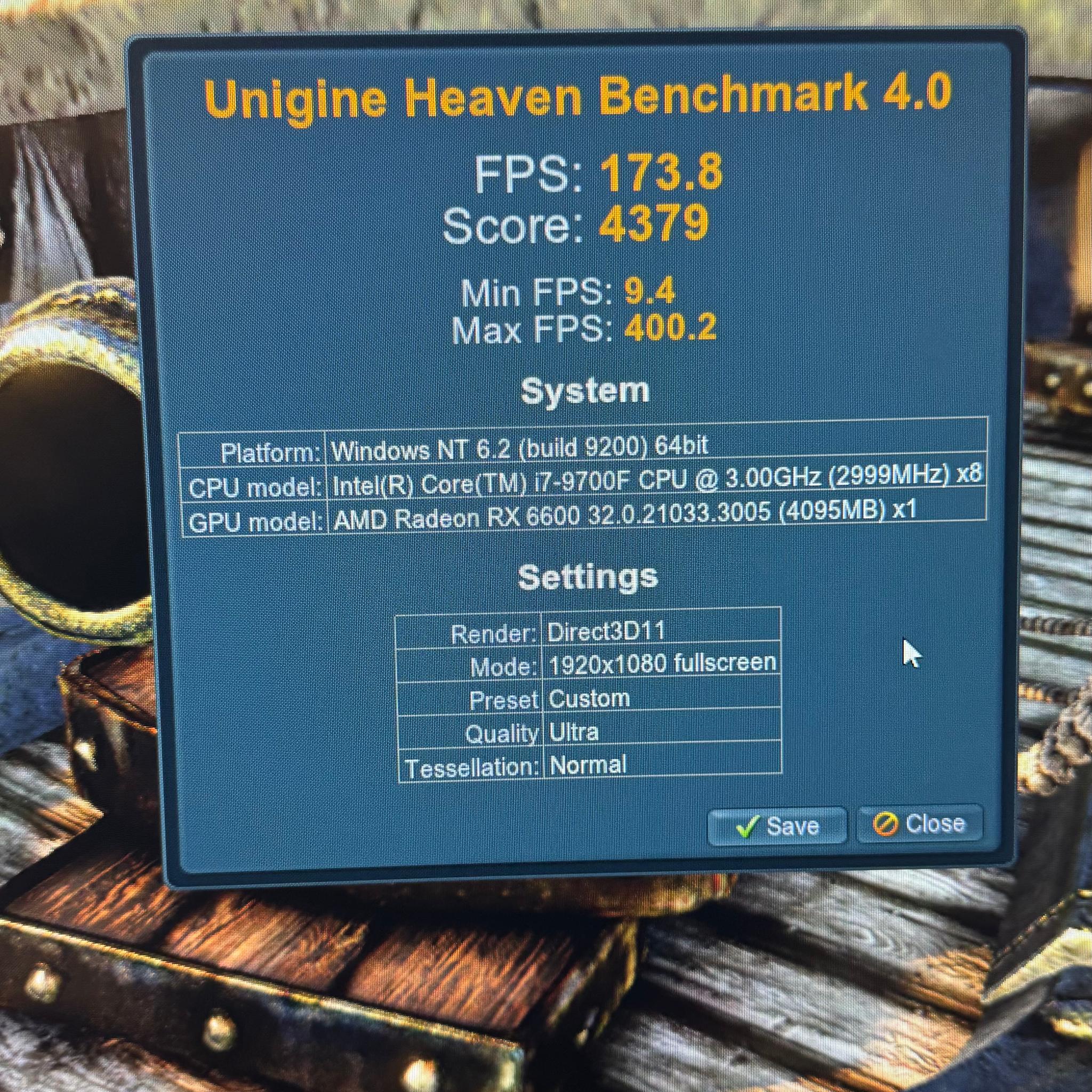 i7-9700F, RX 6600, 2TB Hynix Gold SSD, 16GB G.Skill RAM, Windows 11, Wifi Custom Gaming PC