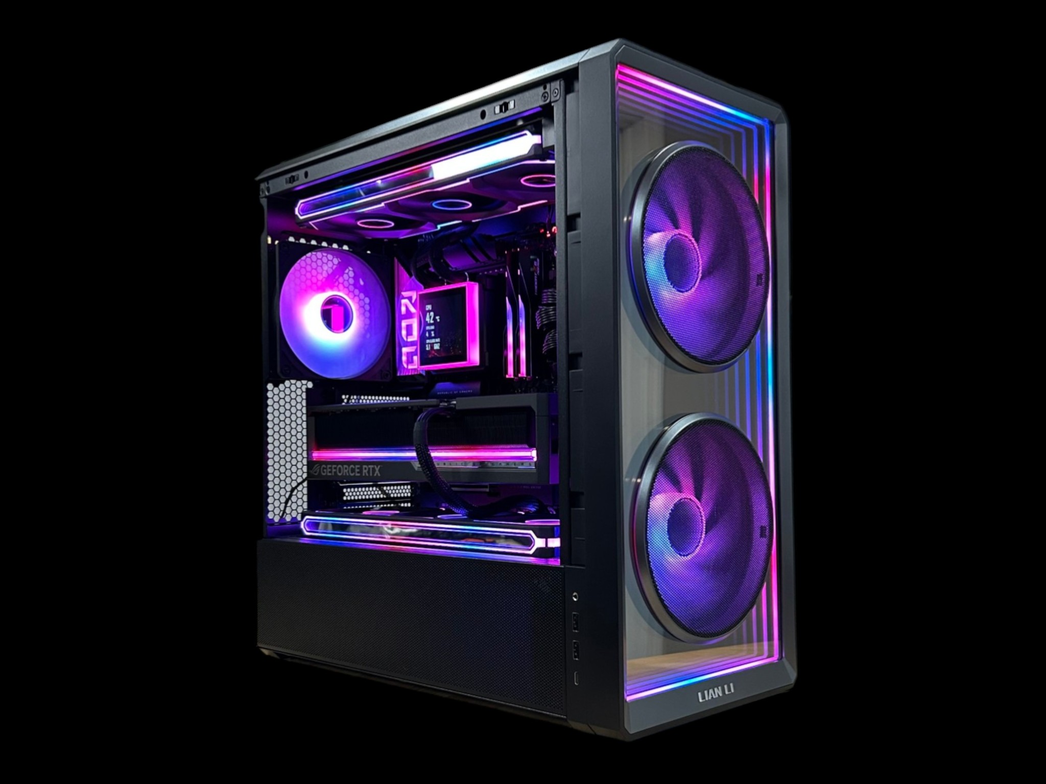 RTX 5090 Astral | Ryzen 7 9850X3D | 64GB DDR5 6200MT/s | 4TB NVMe | 1250W PSU | The Digital Hero