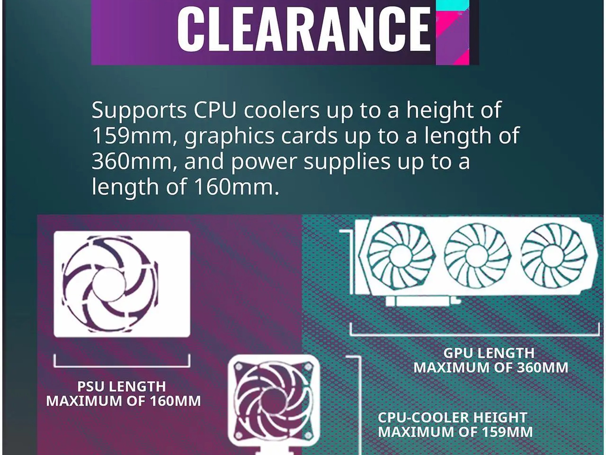 New Cooler Master Q300L Mini Tower Case Black
