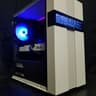custom built white/black gaming pc