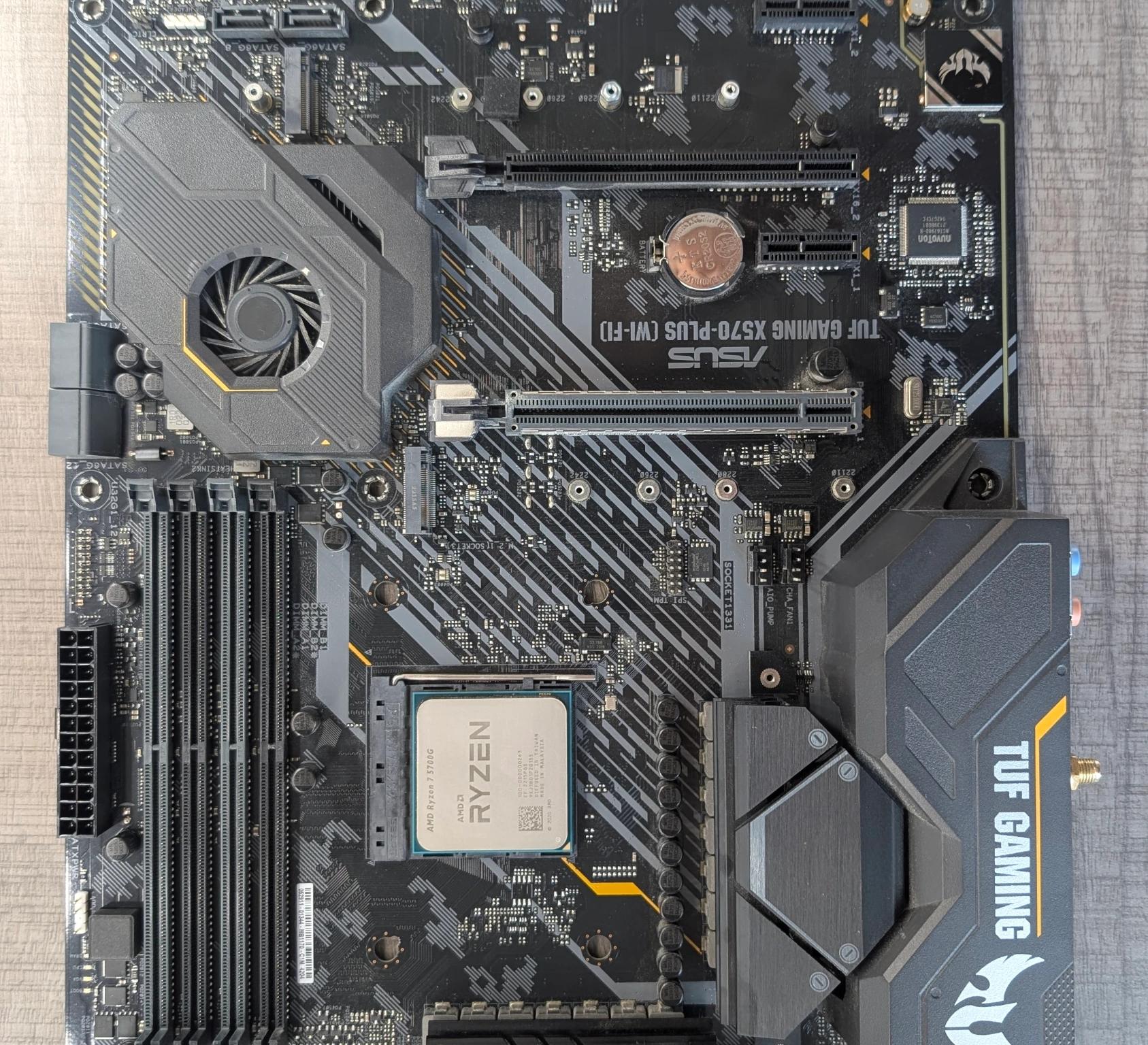 Ryzen 7 5700 & ASUS TUF X570-Plus (Wi-Fi) Combo