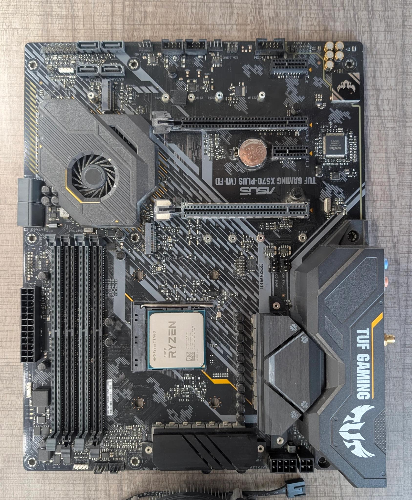 Ryzen 7 5700 & ASUS TUF X570-Plus (Wi-Fi) Combo