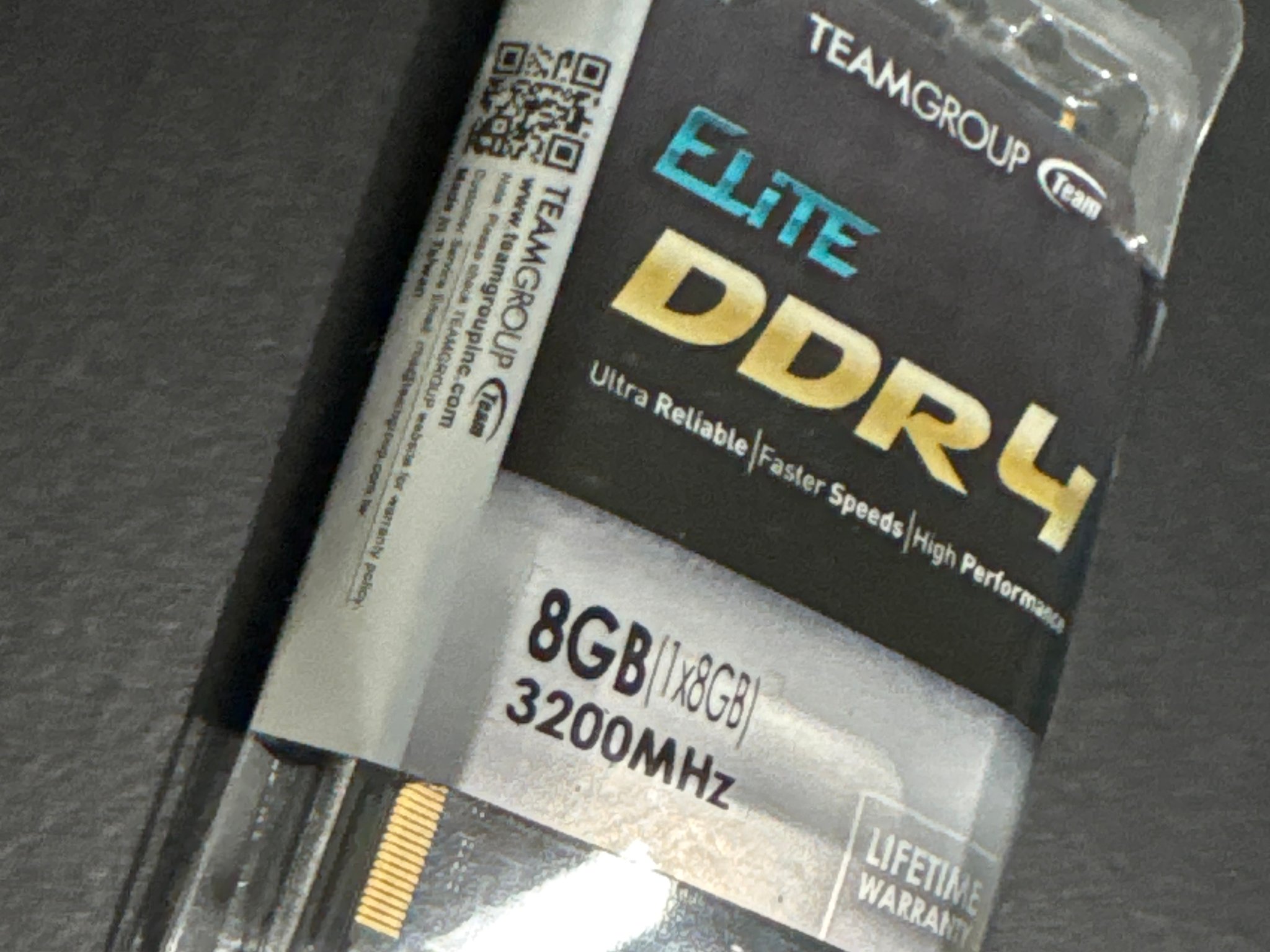 Team group elite DDR4 8GB 3200 MHz