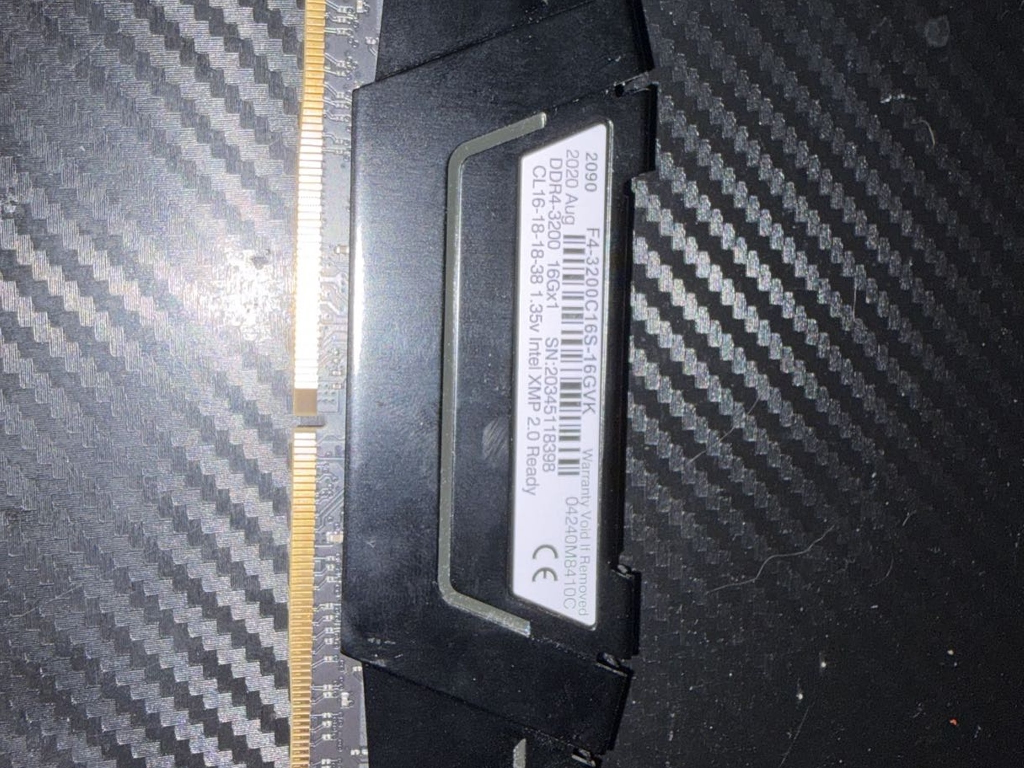 ⚙️G.Skill 16gb ddr4 3200mhz CL16 1x16Gb🪚