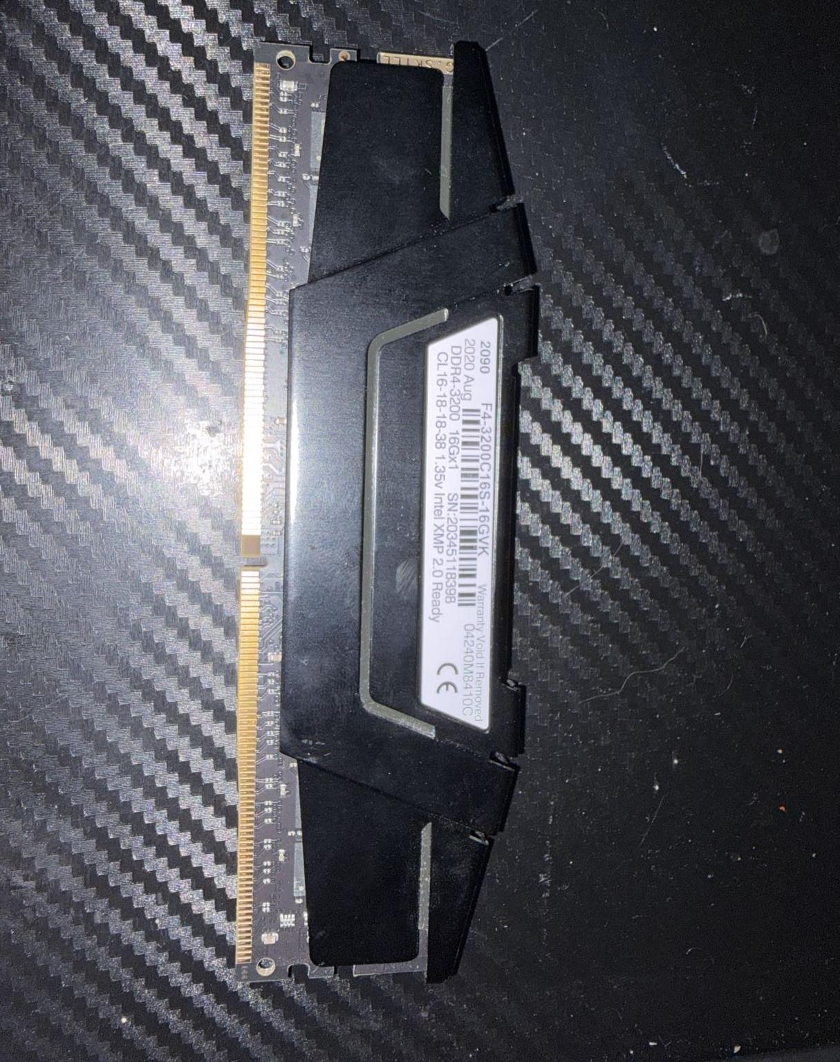 ⚙️G.Skill 16gb ddr4 3200mhz CL16 1x16Gb🪚