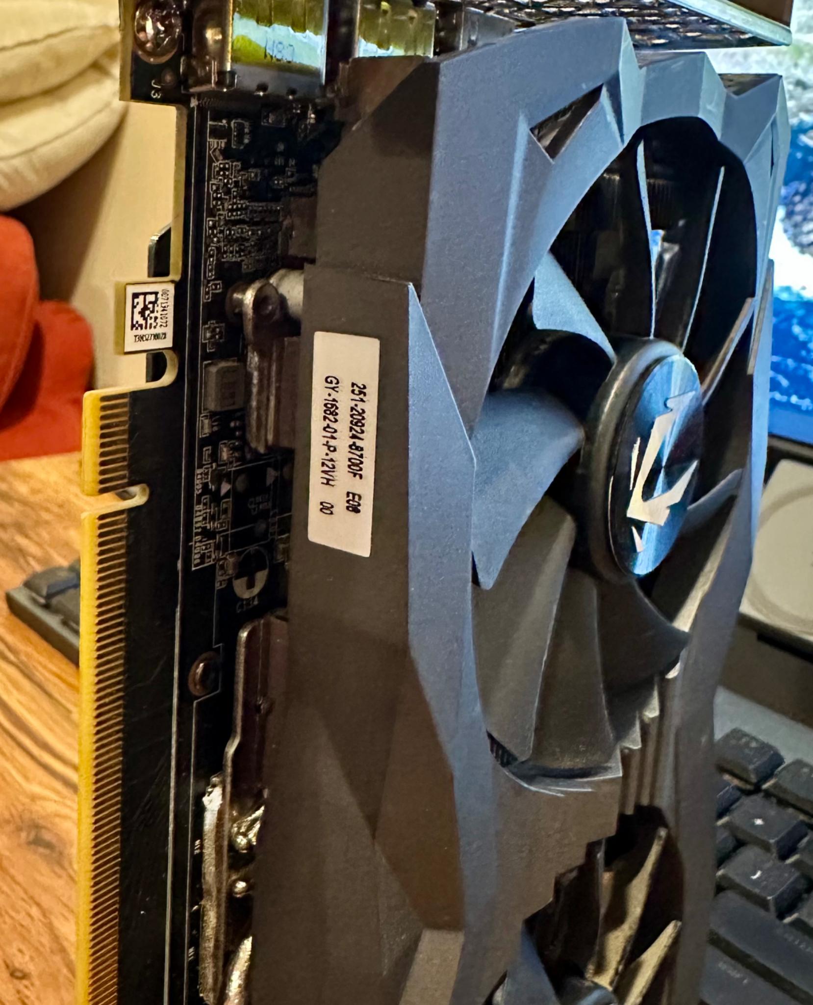 Zotac GeForce GTX 1660 Ti AMP Edition - 6GB 192bit GDDR6