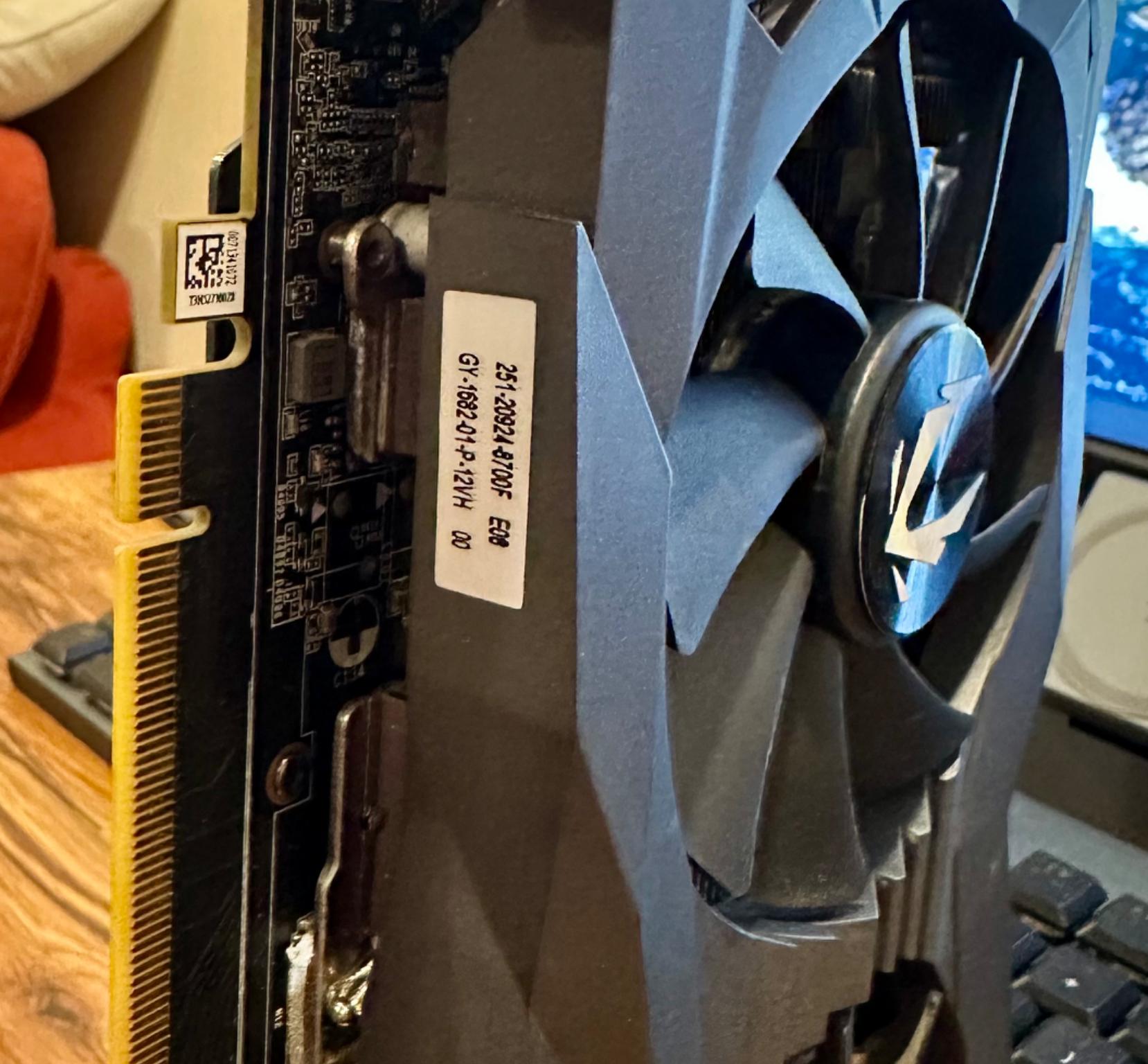 Zotac GeForce GTX 1660 Ti AMP Edition - 6GB 192bit GDDR6