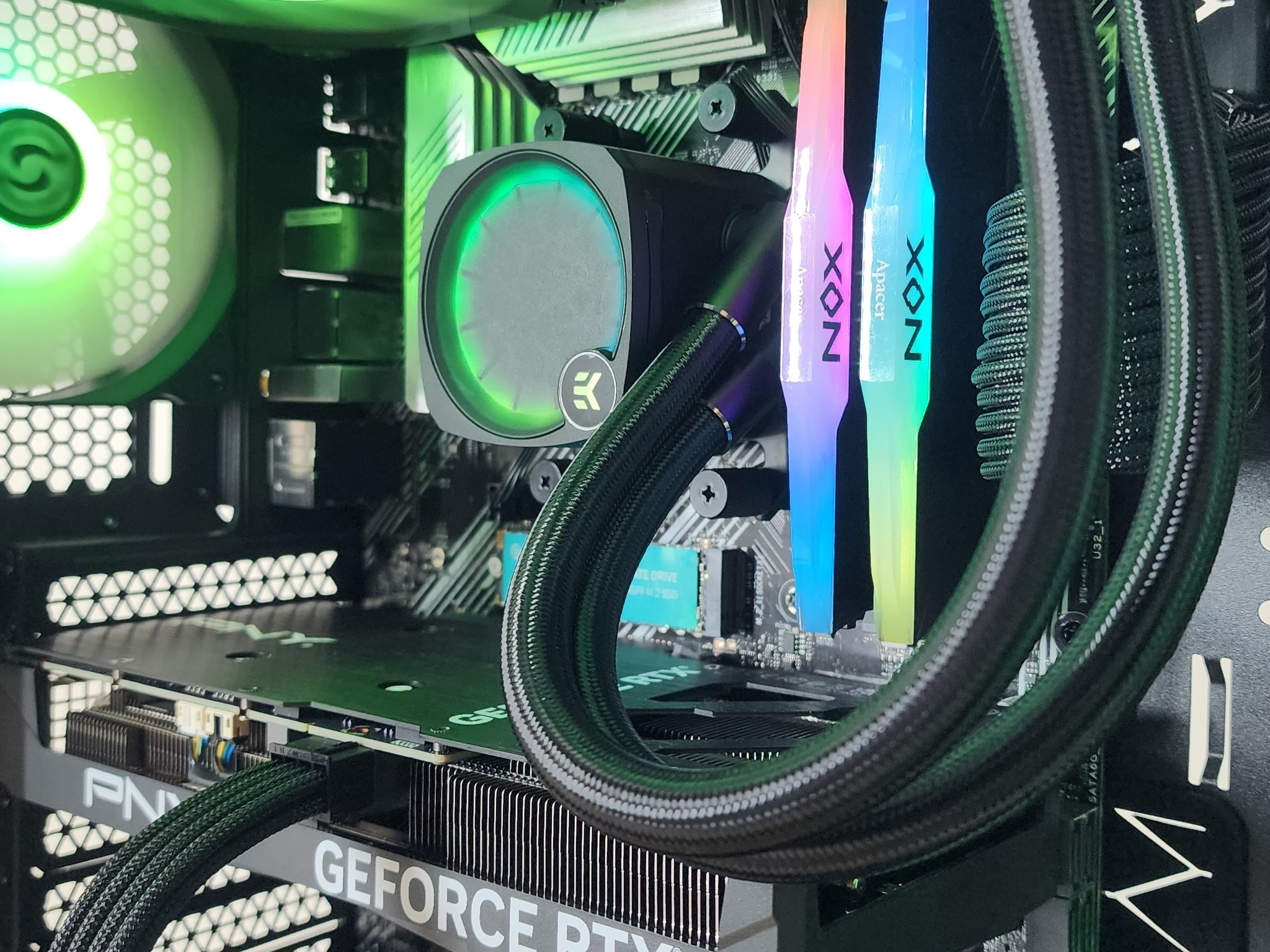 Gaming PC Ryzen 7 5700X 16GB RAM 1TB SSD RTX 4060 Ti 16GB Windows 11 Computer