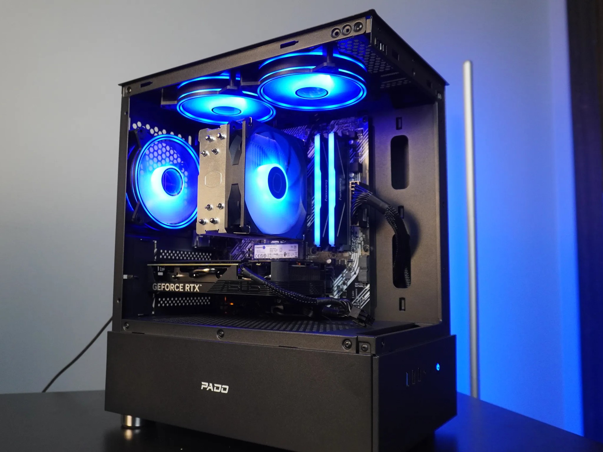 🖤STEALTH🖤 1080p/1440p Value MACHINE 💚 RTX 4060 🧡Ryzen 5 5600 | 1TB NVME | 16GB DDR4 | WIFI