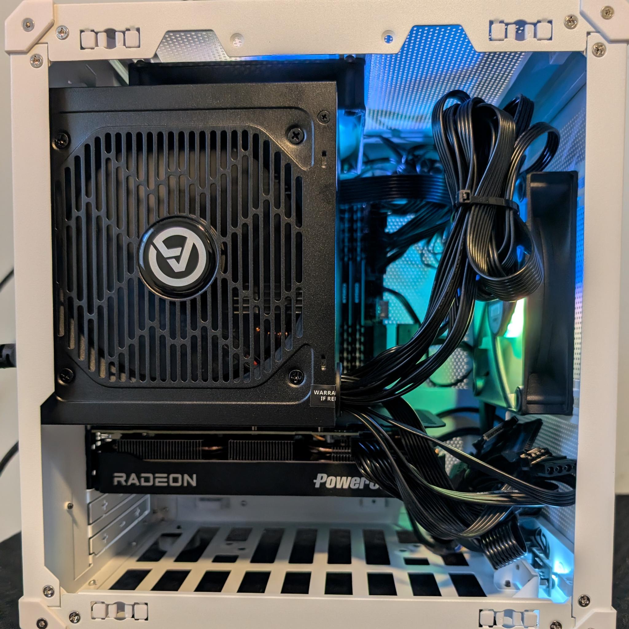 SFF 1440p Gaming PC RX 9060 XT 16GB-Ryzen 5 5600x-1 TB NVME