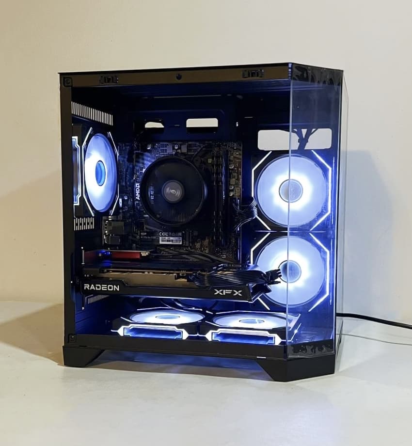 🔥SALE🔥 R5-5600|RX 6600|1TB M.2|16GB RAM-DeepHuo Brand NEW Pre-Built PC