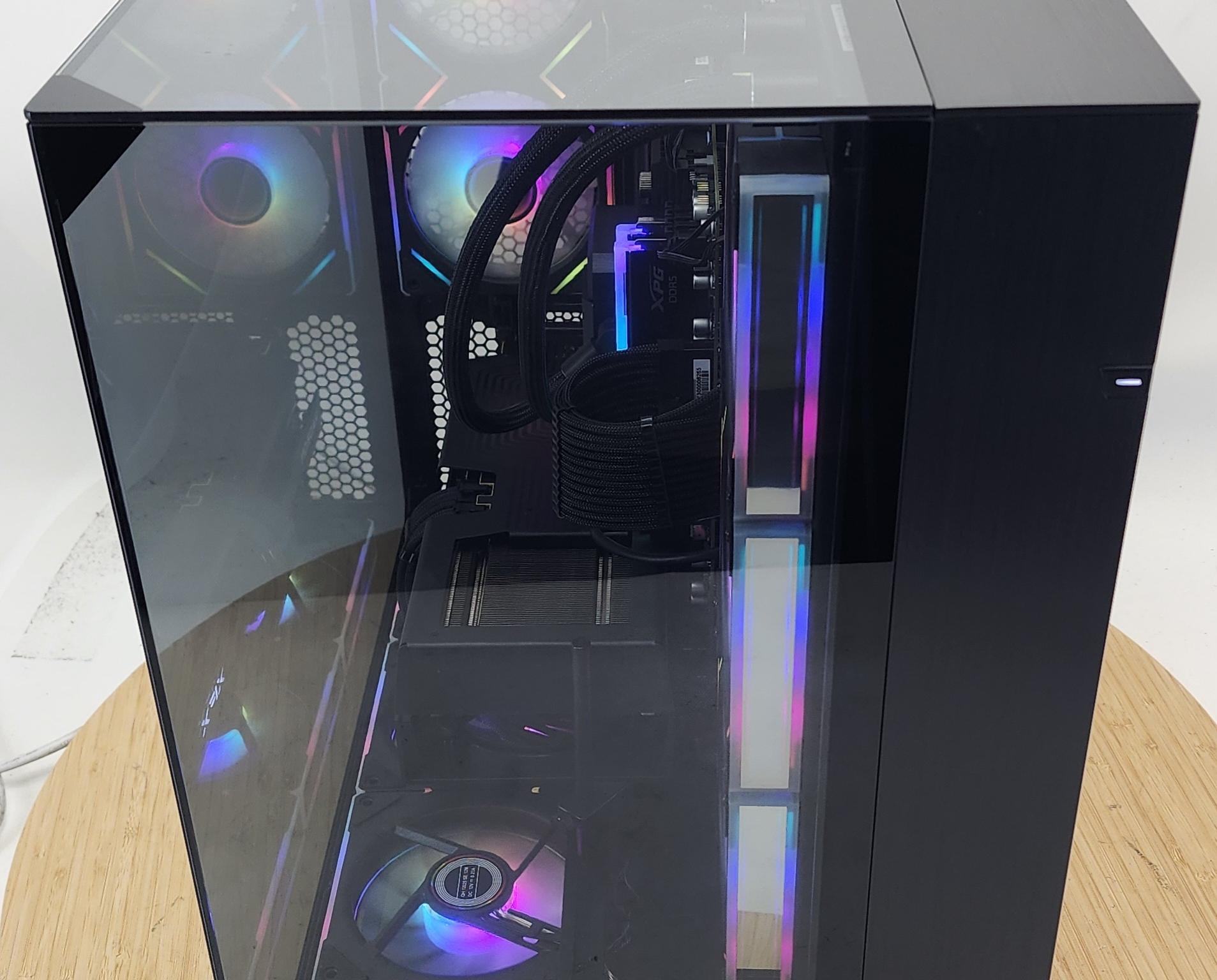 Gaming PC Ryzen 7 9700X 32GB RAM 2TB SSD RX 9070 XT 16GB Windows 11 Computer
